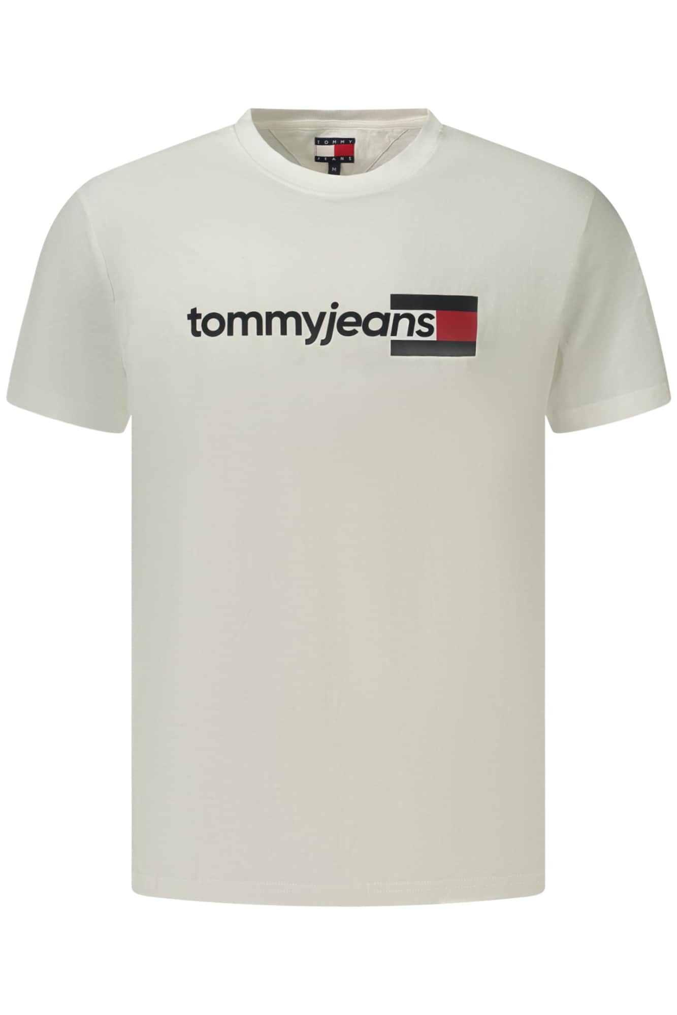 TOMMY HILFIGER MEN'S SHORT-SLEEVE T-SHIRT WHITE