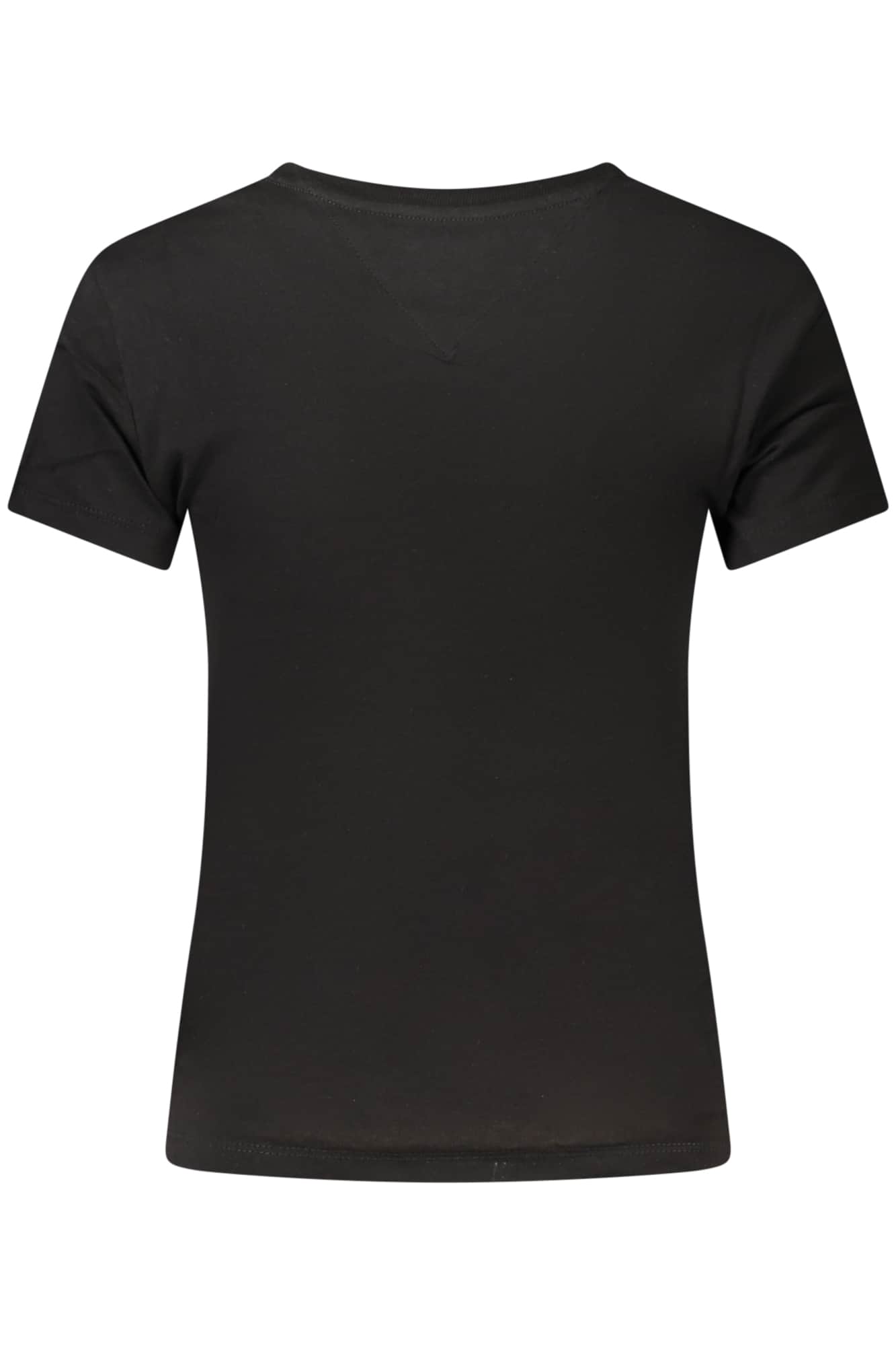 TOMMY HILFIGER WOMEN'S SHORT-SLEEVE T-SHIRT BLACK