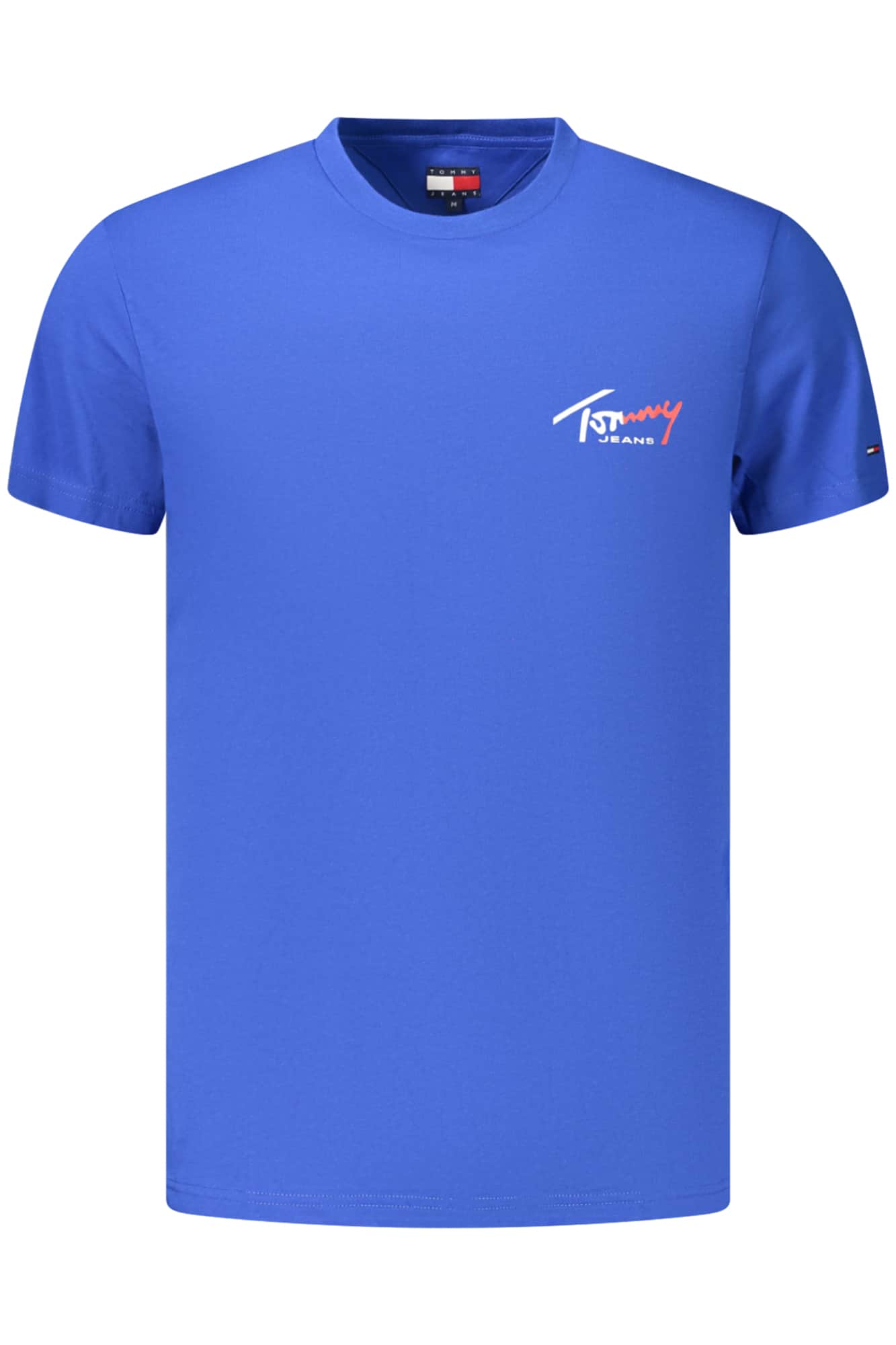 TOMMY HILFIGER MEN'S SHORT-SLEEVE T-SHIRT BLUE