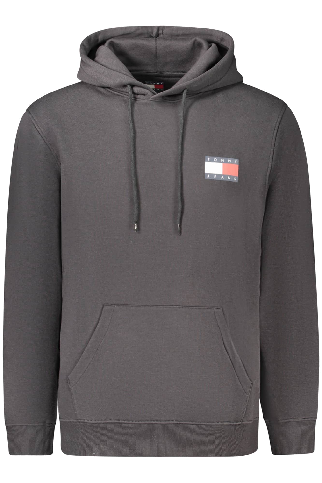 TOMMY HILFIGER MEN'S BLACK ZIP-UP SWEATSHIRT