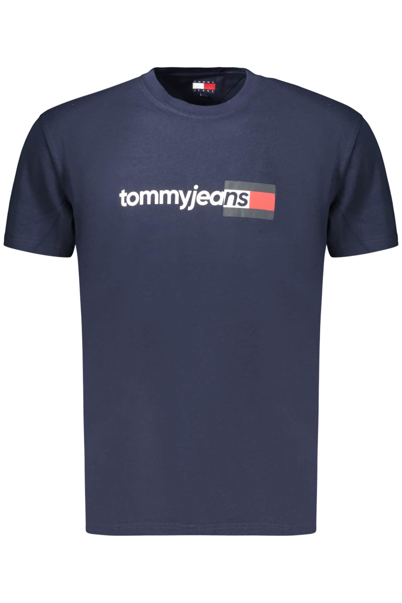 TOMMY HILFIGER MEN'S SHORT-SLEEVE T-SHIRT BLUE