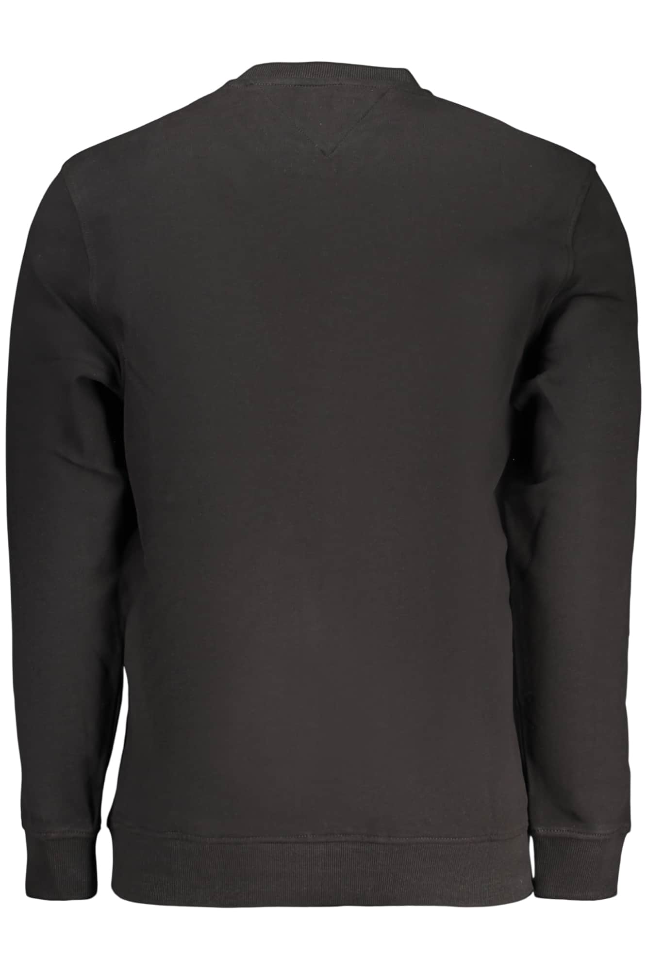 TOMMY HILFIGER MEN'S BLACK ZIP-UP SWEATSHIRT
