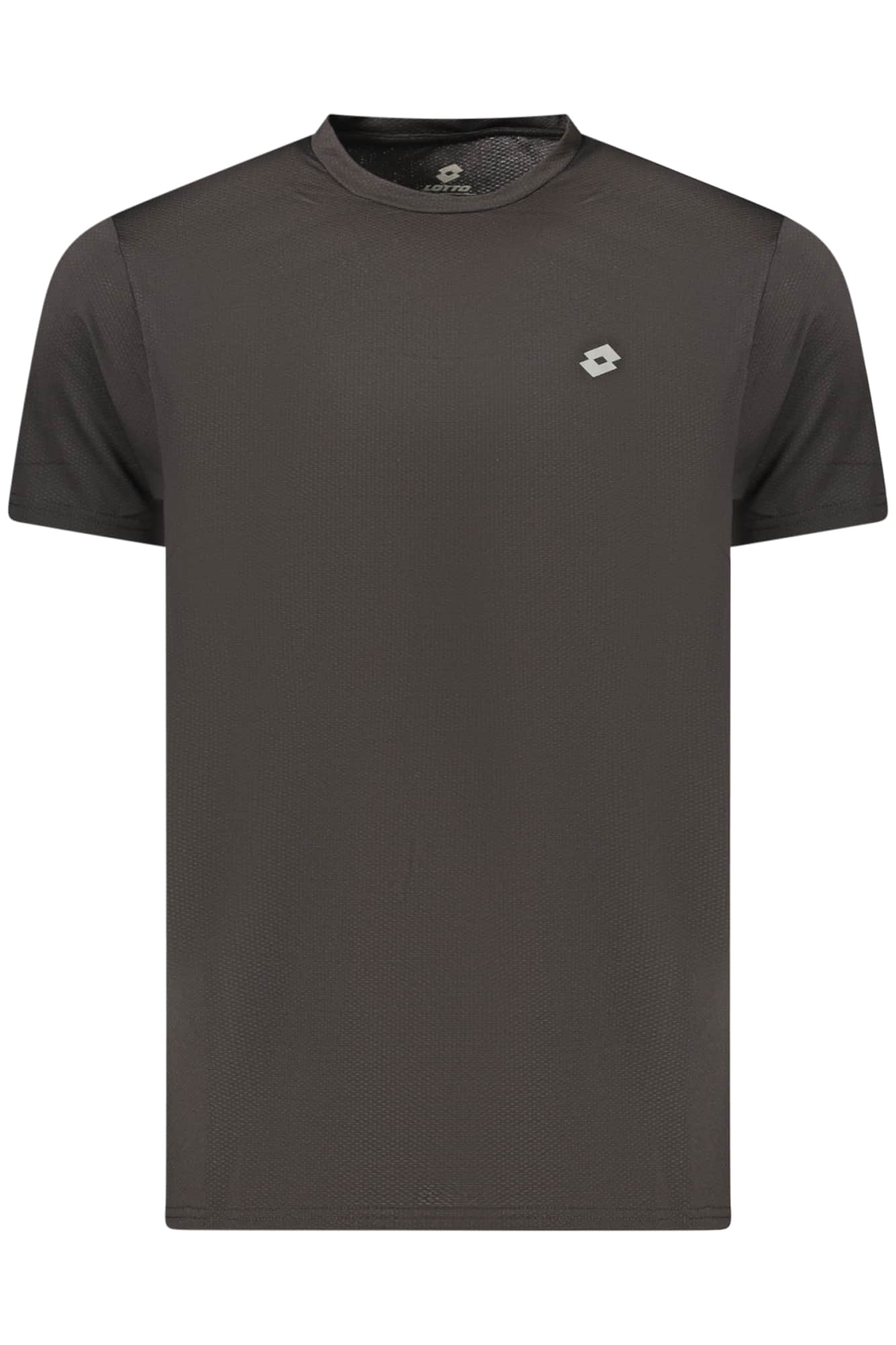 LOTTO MEN'S BLACK SHORT-SLEEVED T-SHIRT