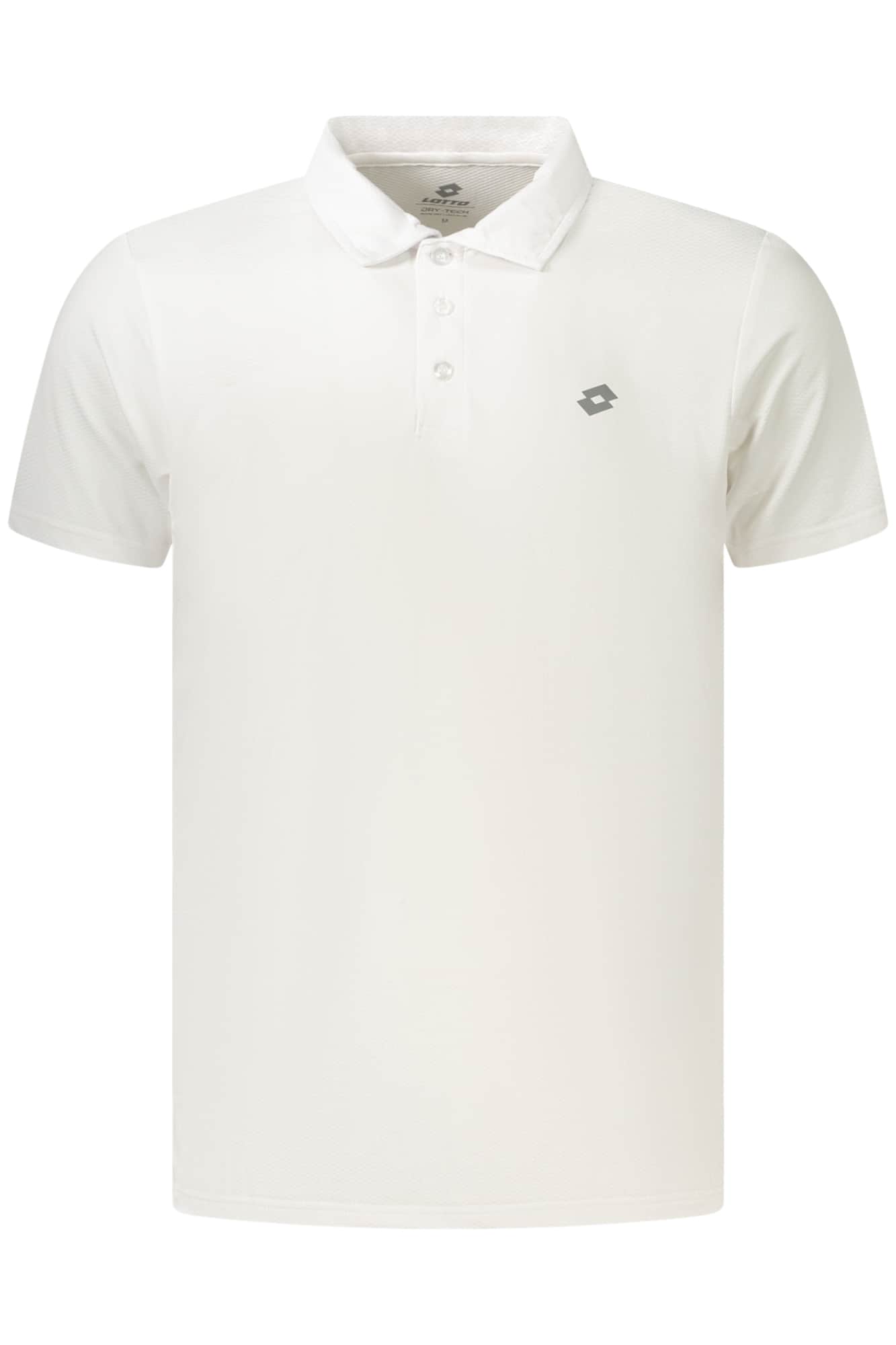 LOTTO MEN'S SHORT-SLEEVED POLO SHIRT WHITE