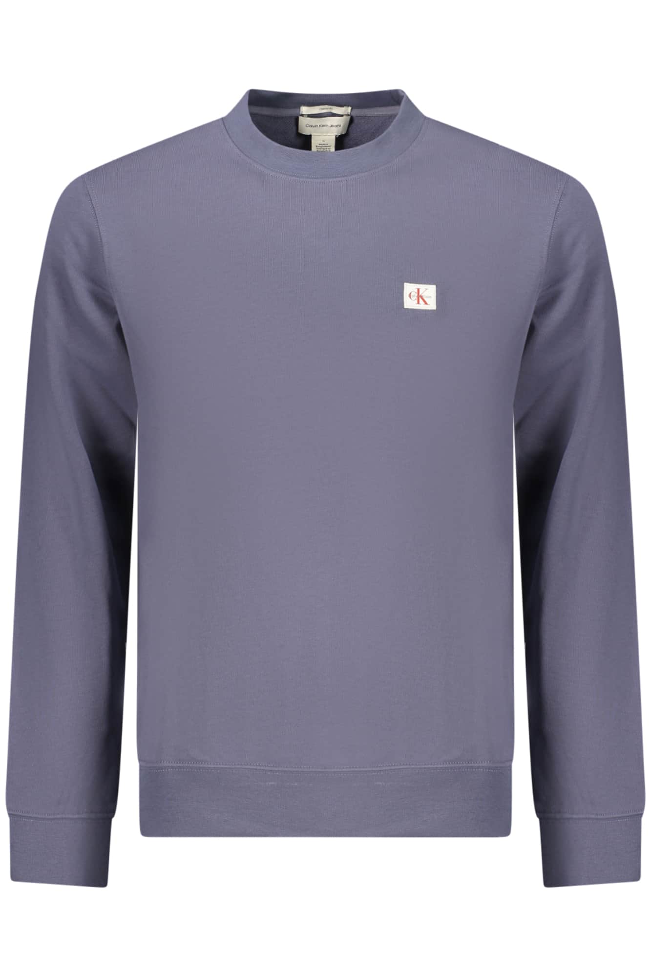 CALVIN KLEIN MEN'S BLUE ZIP-UP SWEATSHIRT