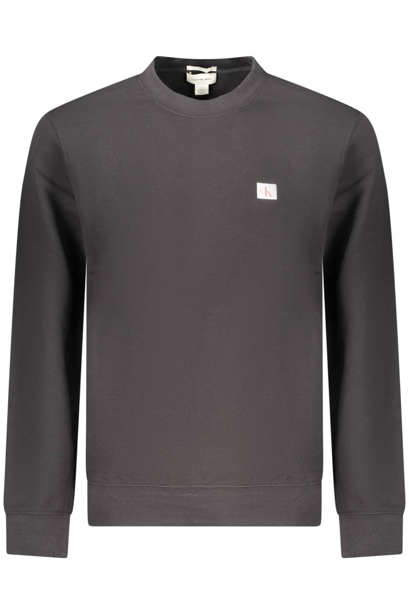 CALVIN KLEIN MEN'S BLACK ZIP-UP SWEATSHIRT