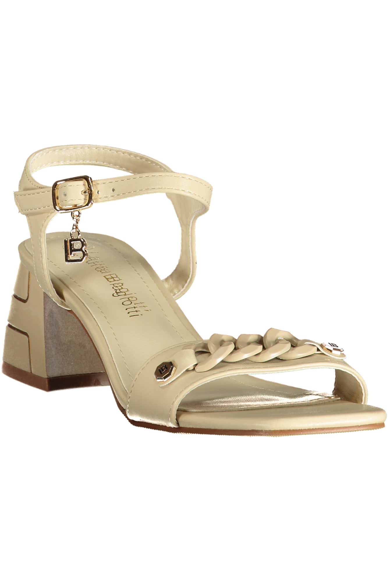 LAURA BIAGIOTTI WOMEN'S WHITE SANDALS