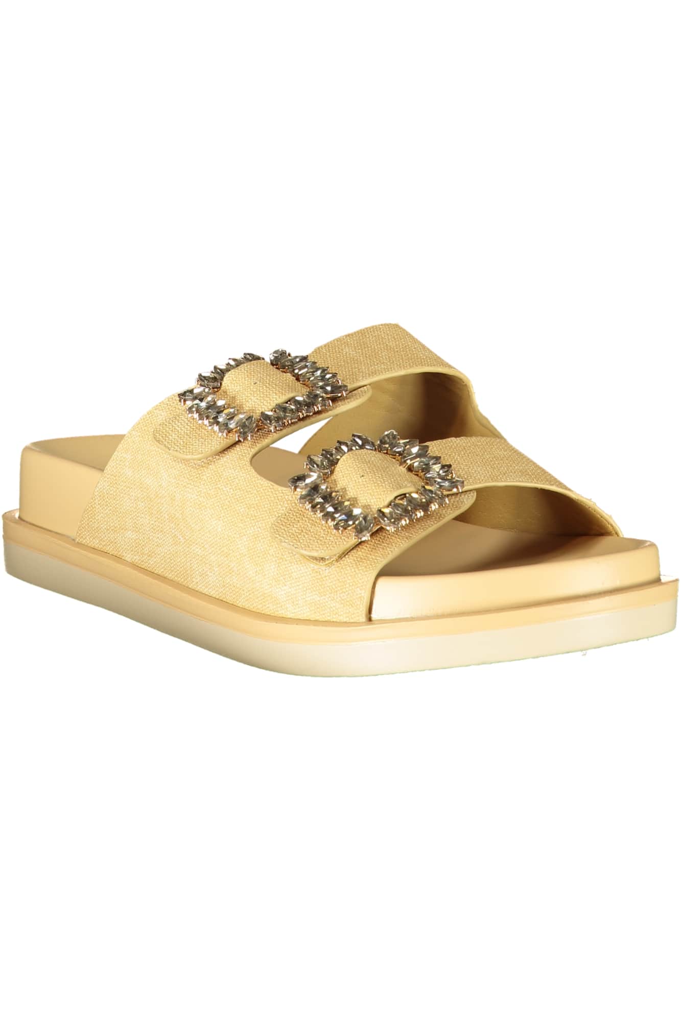 LAURA BIAGIOTTI WOMEN'S WHITE SLIPPER FOOTWEAR