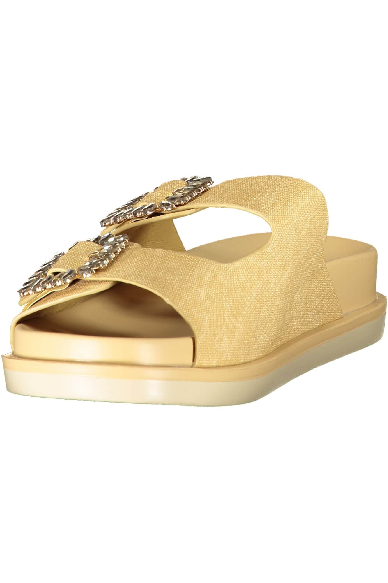 LAURA BIAGIOTTI WOMEN'S WHITE SLIPPER FOOTWEAR