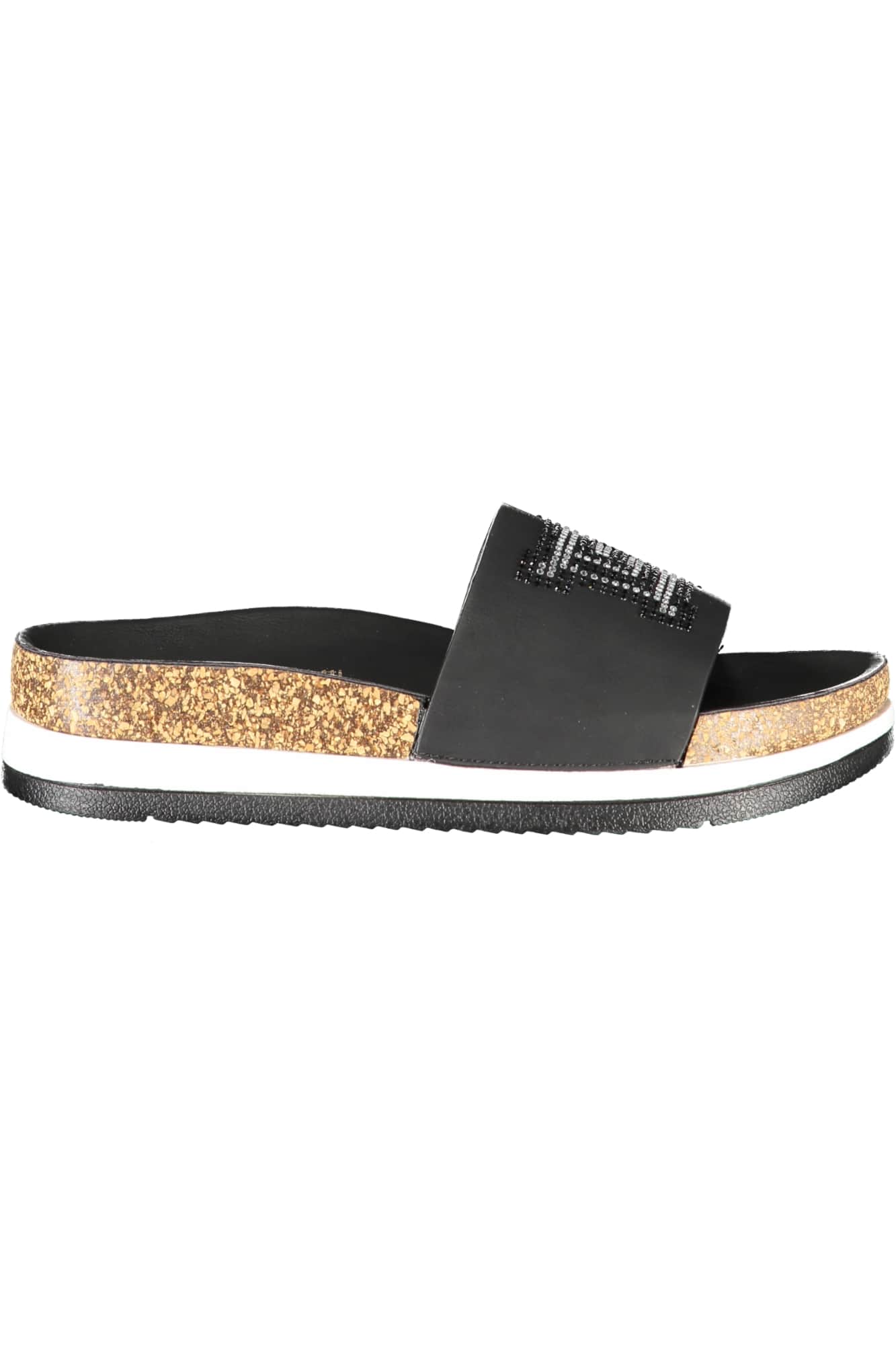 LAURA BIAGIOTTI WOMEN'S BLACK SLIPPER FOOTWEAR