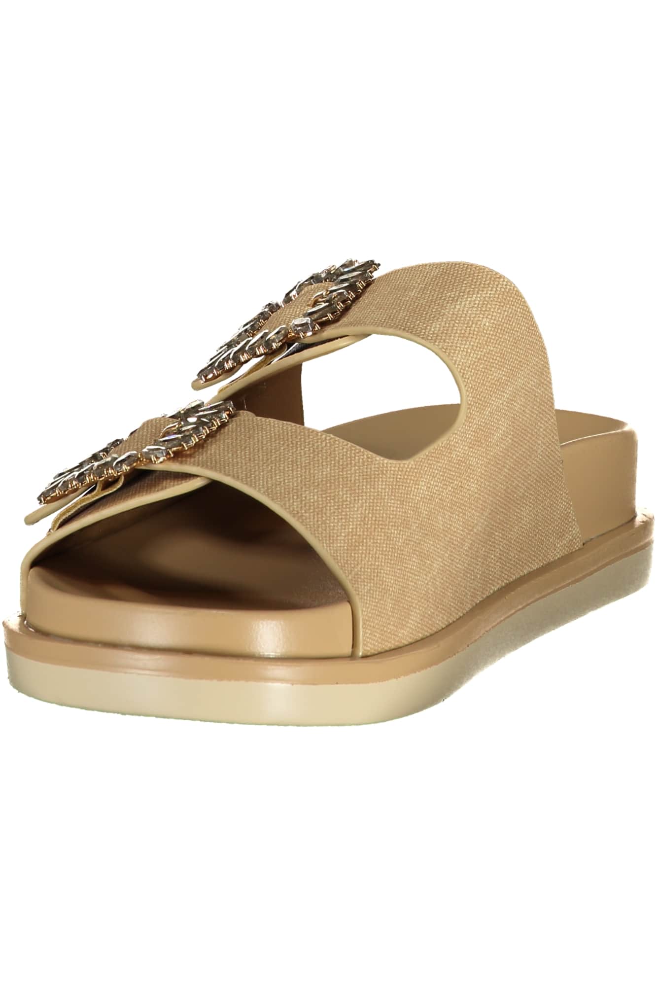 LAURA BIAGIOTTI WOMEN'S BEIGE SLIPPER