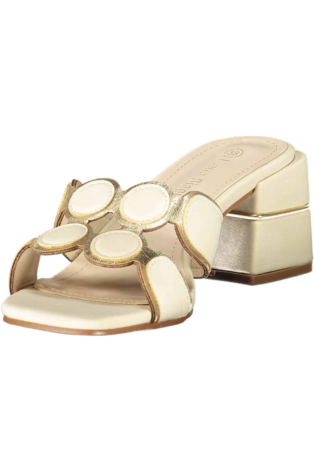 LAURA BIAGIOTTI WOMEN'S BLACK SANDALS