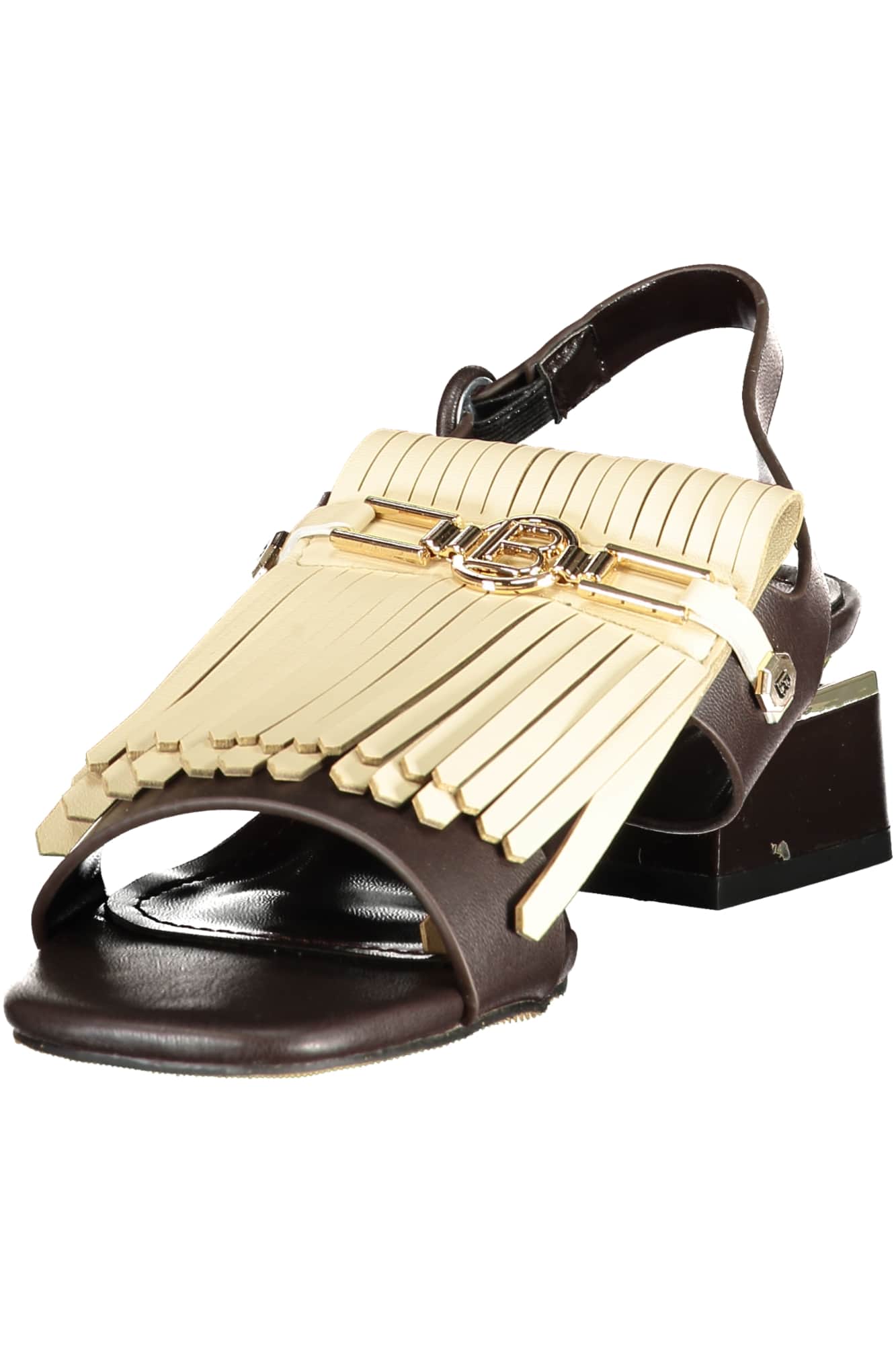 LAURA BIAGIOTTI WOMEN'S BLACK SANDALS
