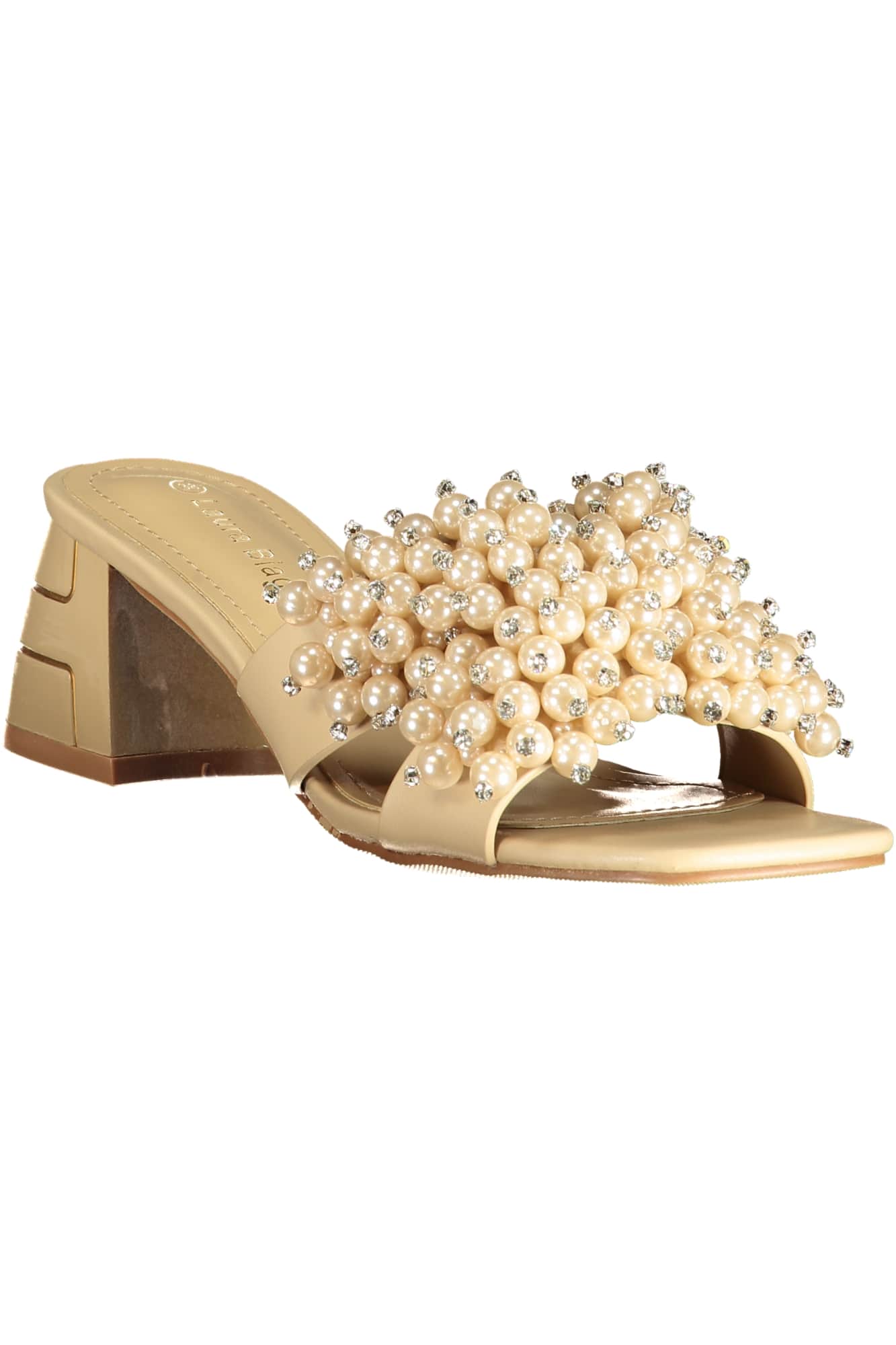 LAURA BIAGIOTTI WOMEN'S WHITE SANDALS