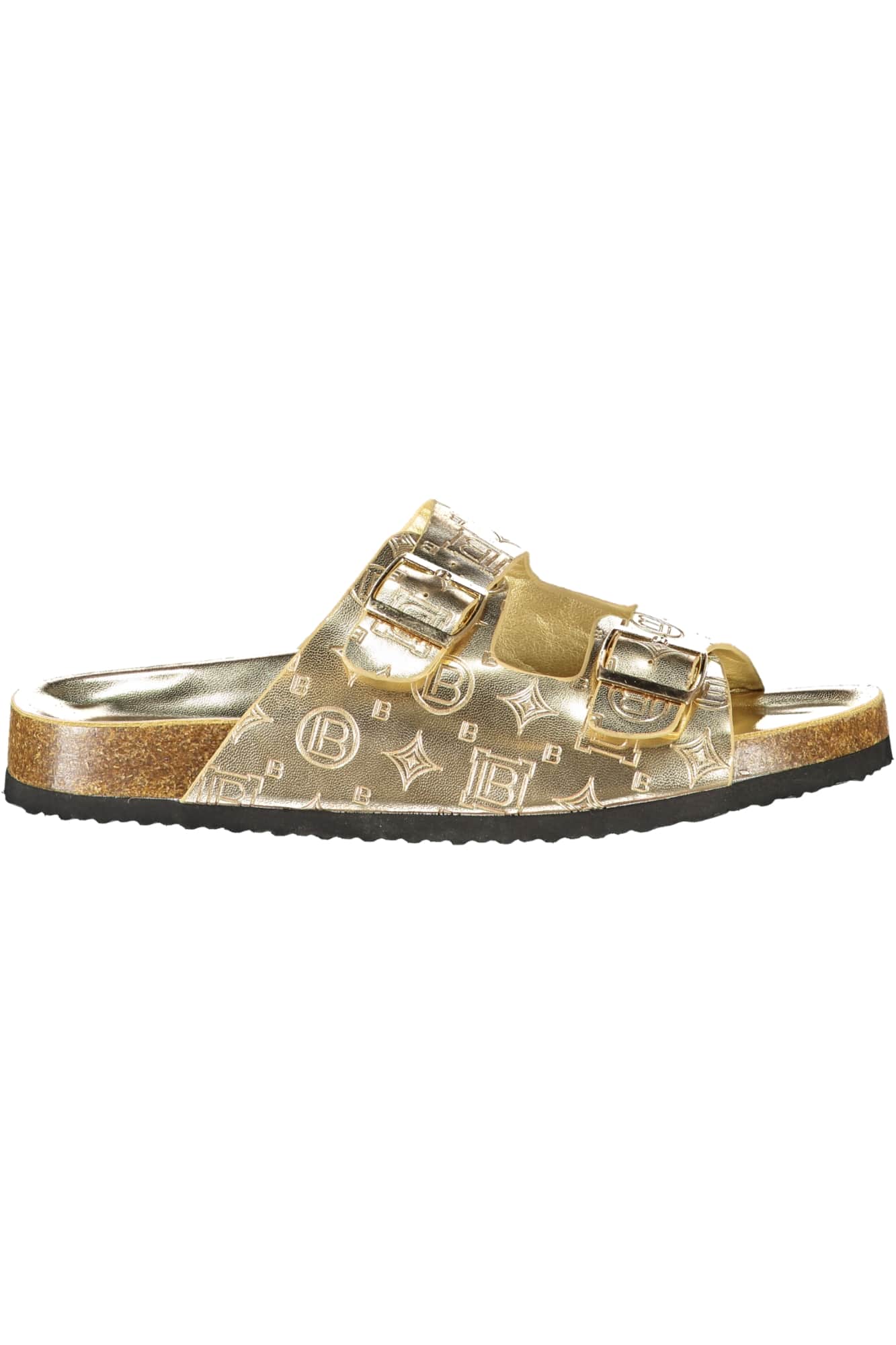 LAURA BIAGIOTTI WOMEN'S GOLD SANDALS
