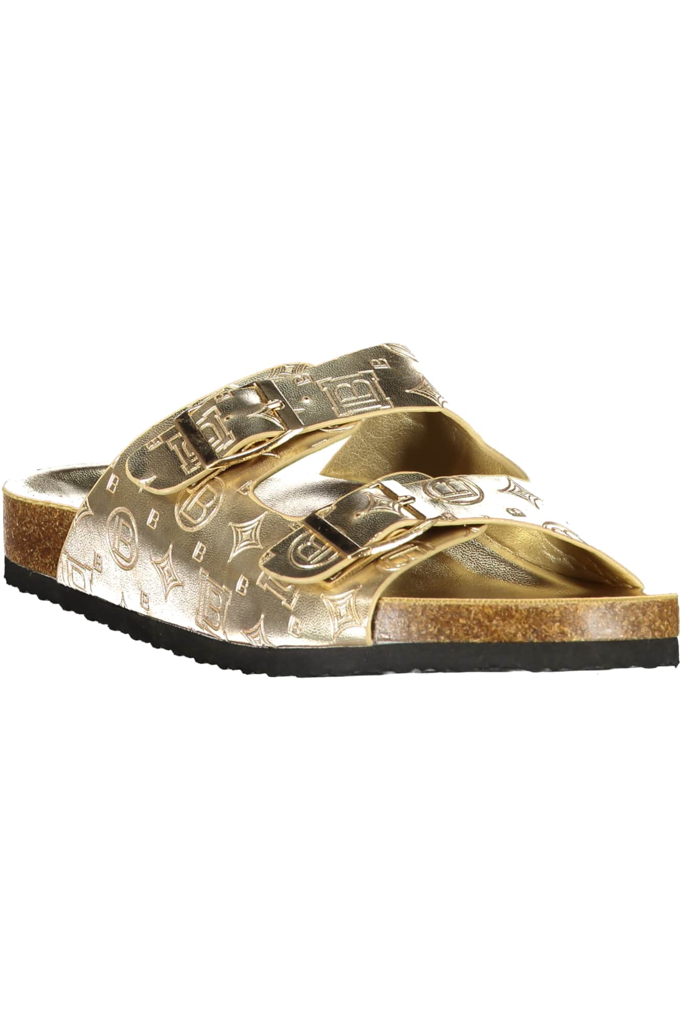 LAURA BIAGIOTTI WOMEN'S GOLD SANDALS