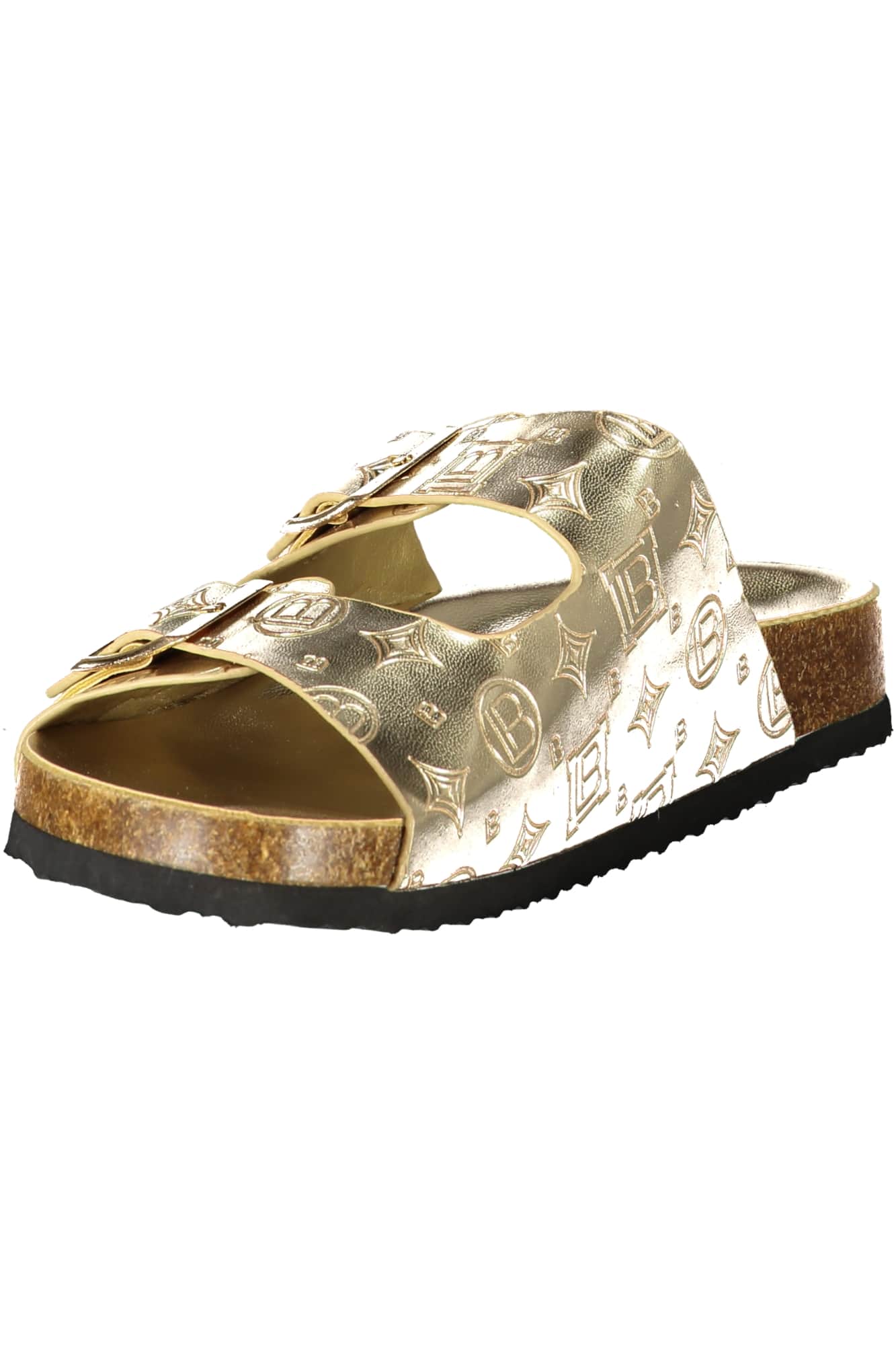 LAURA BIAGIOTTI WOMEN'S GOLD SANDALS