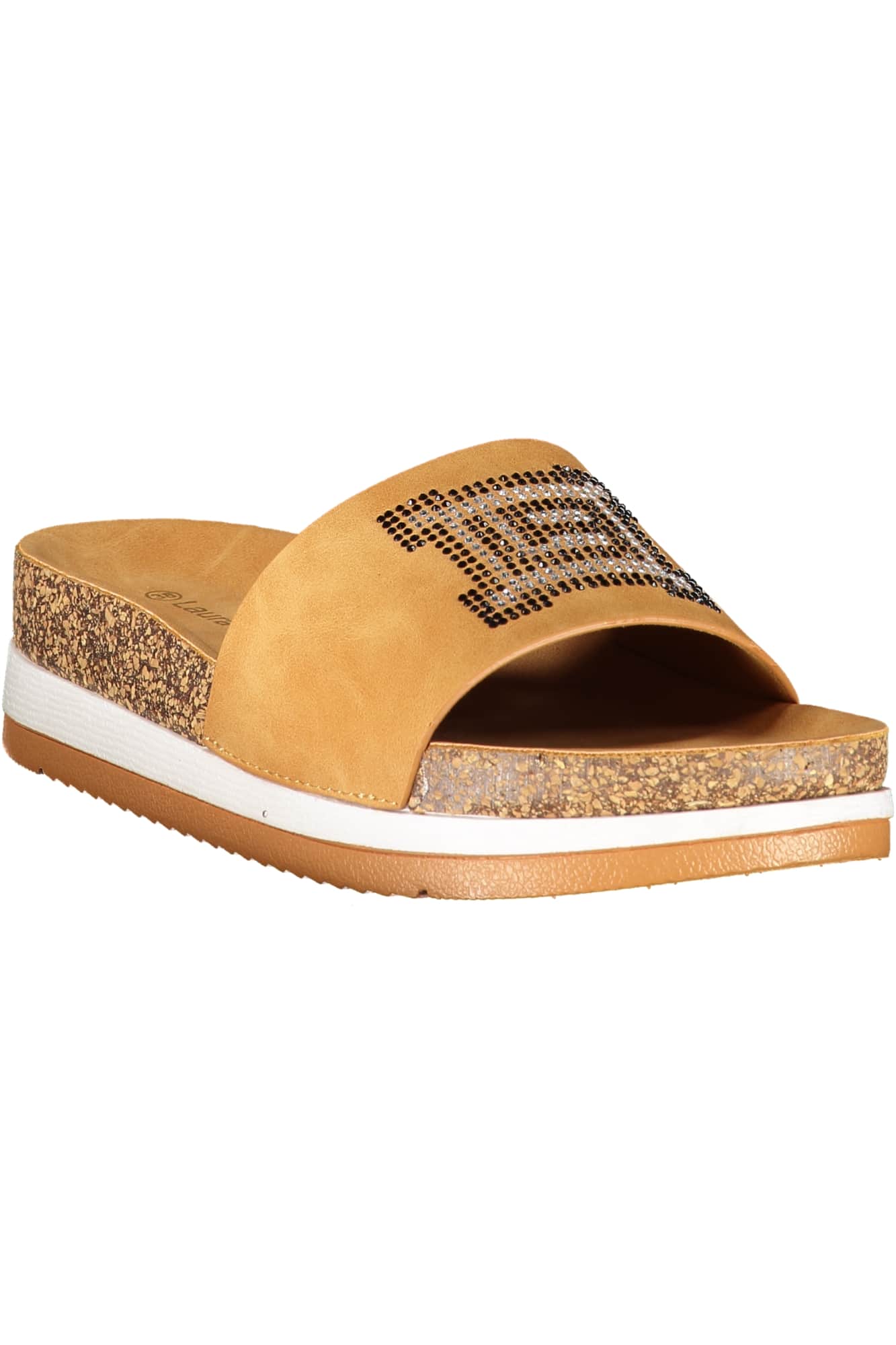 LAURA BIAGIOTTI WOMEN'S BEIGE SLIPPER