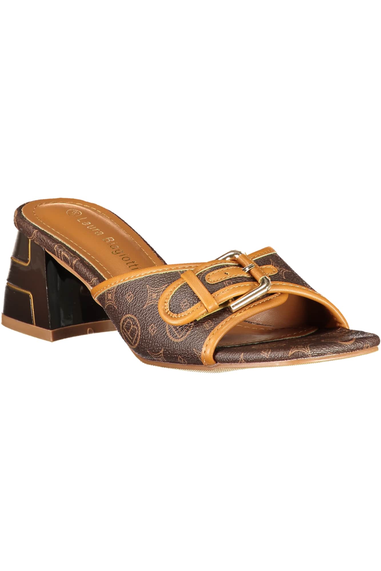 LAURA BIAGIOTTI WOMEN'S BROWN SANDALS