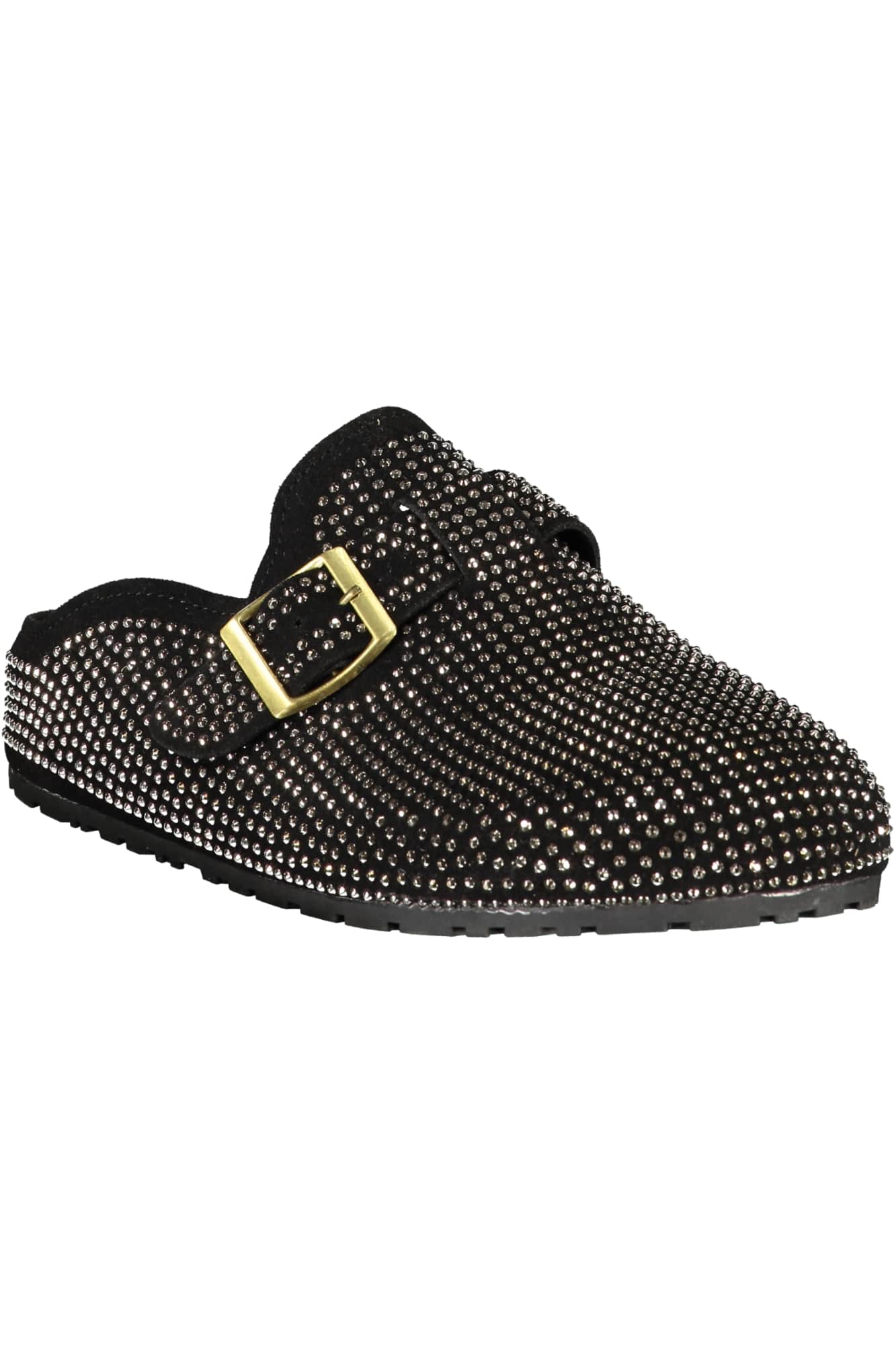 LAURA BIAGIOTTI DAMES ZOMER KLOMP SCHOENEN ZWART