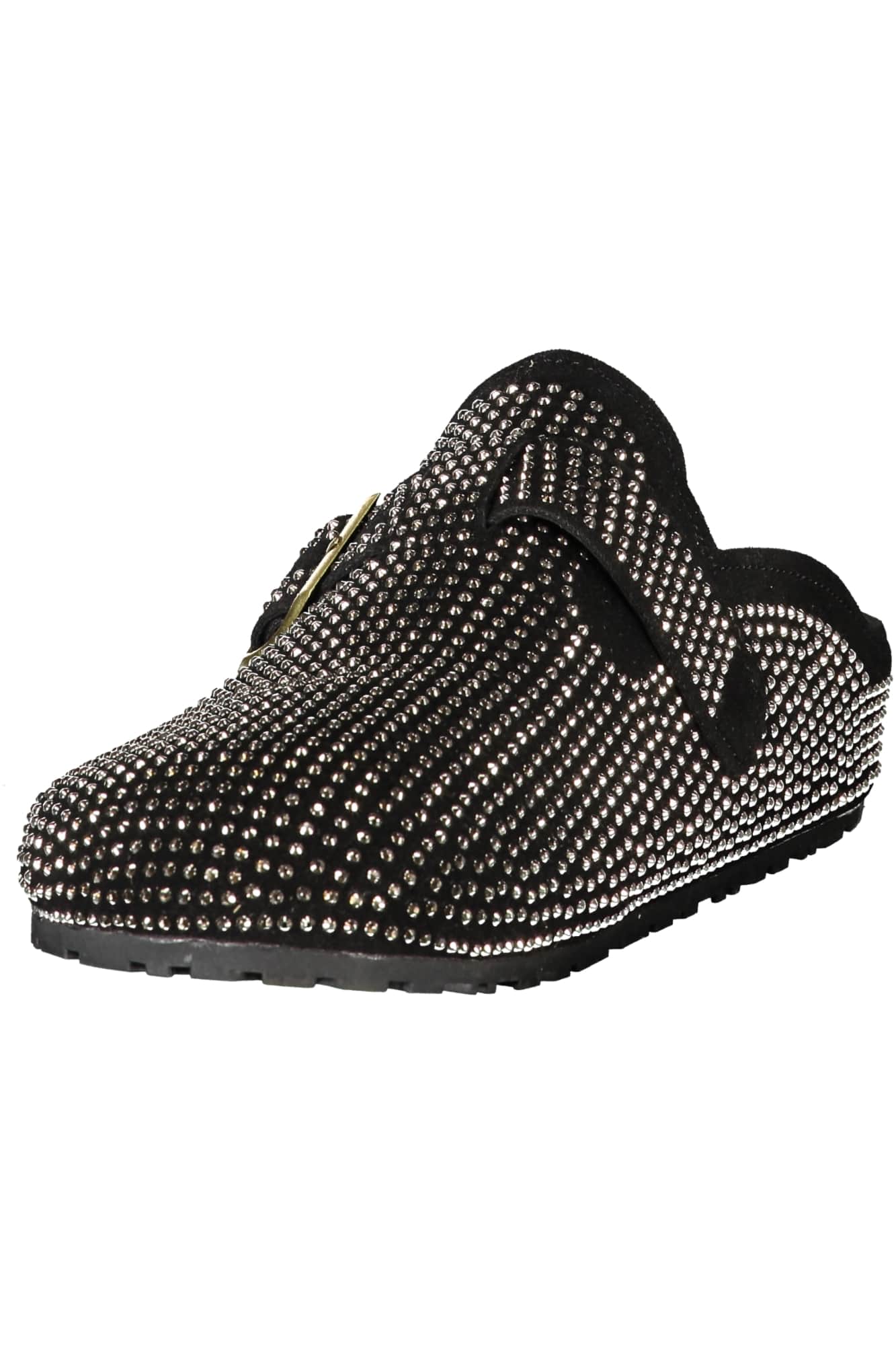 LAURA BIAGIOTTI DAMES ZOMER KLOMP SCHOENEN ZWART
