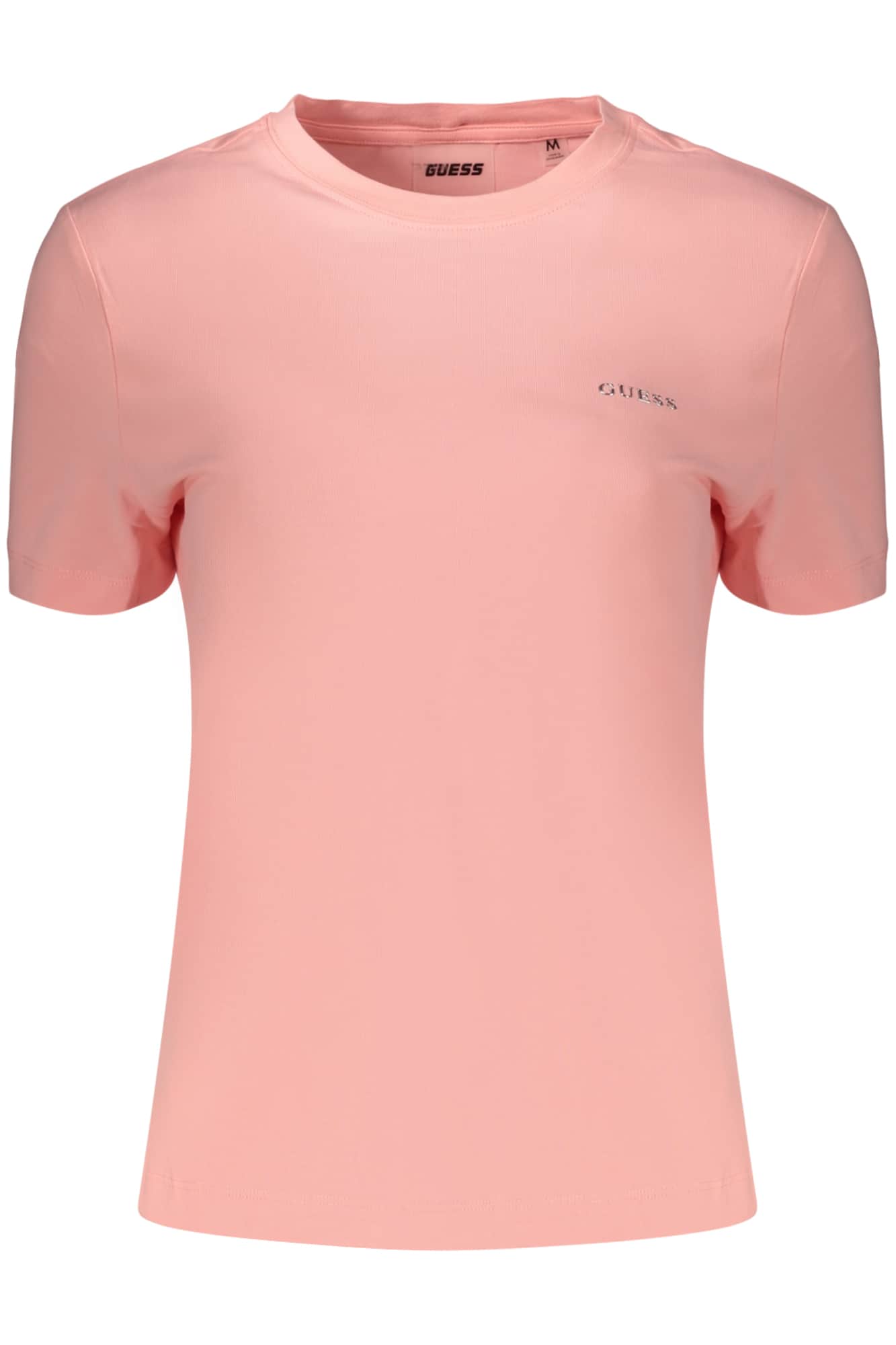 GUESS JEANS DAMES KORTE MOUW T-SHIRT ZWART