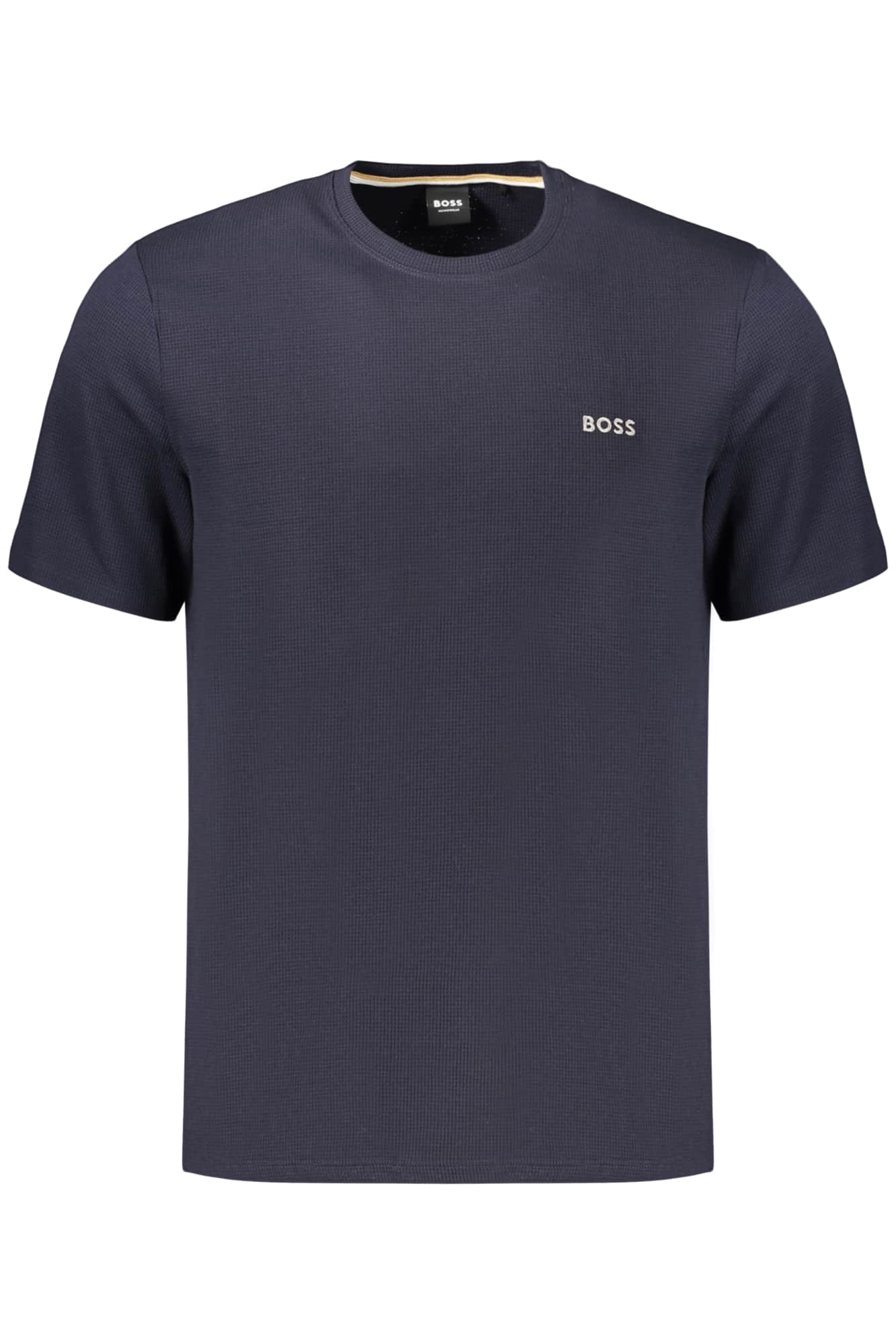 BOSS HEREN KORTE MOUW T-SHIRT, BLAUW