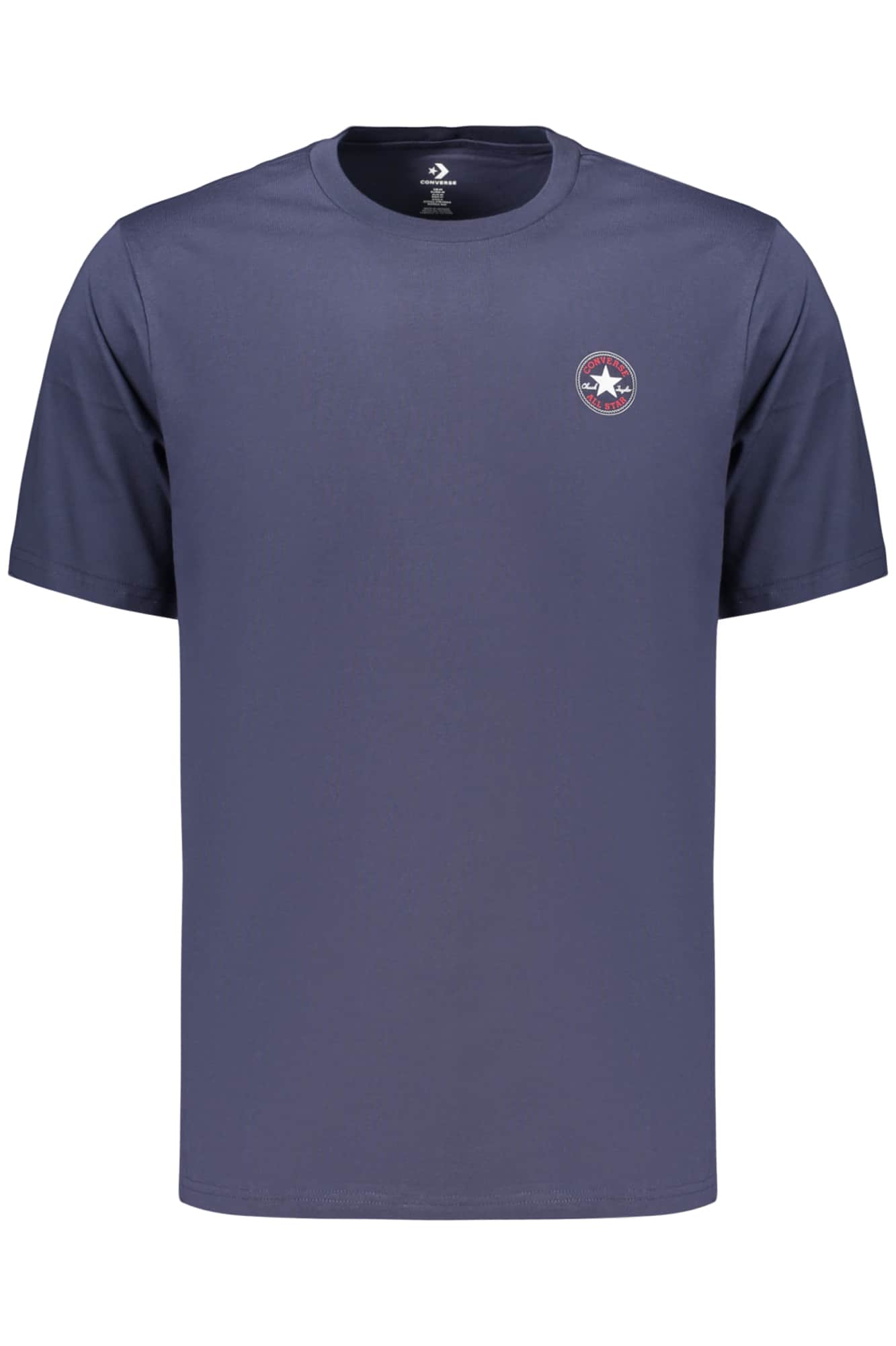 CONVERSE HEREN KORTE MOUW T-SHIRT BLAUW
