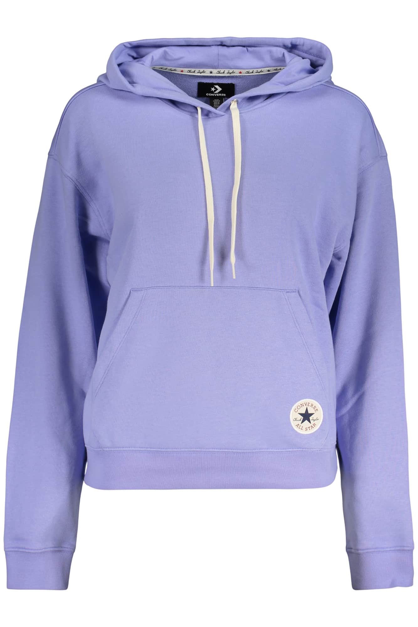 Converse Dames Met Rits Hoodie, Paars