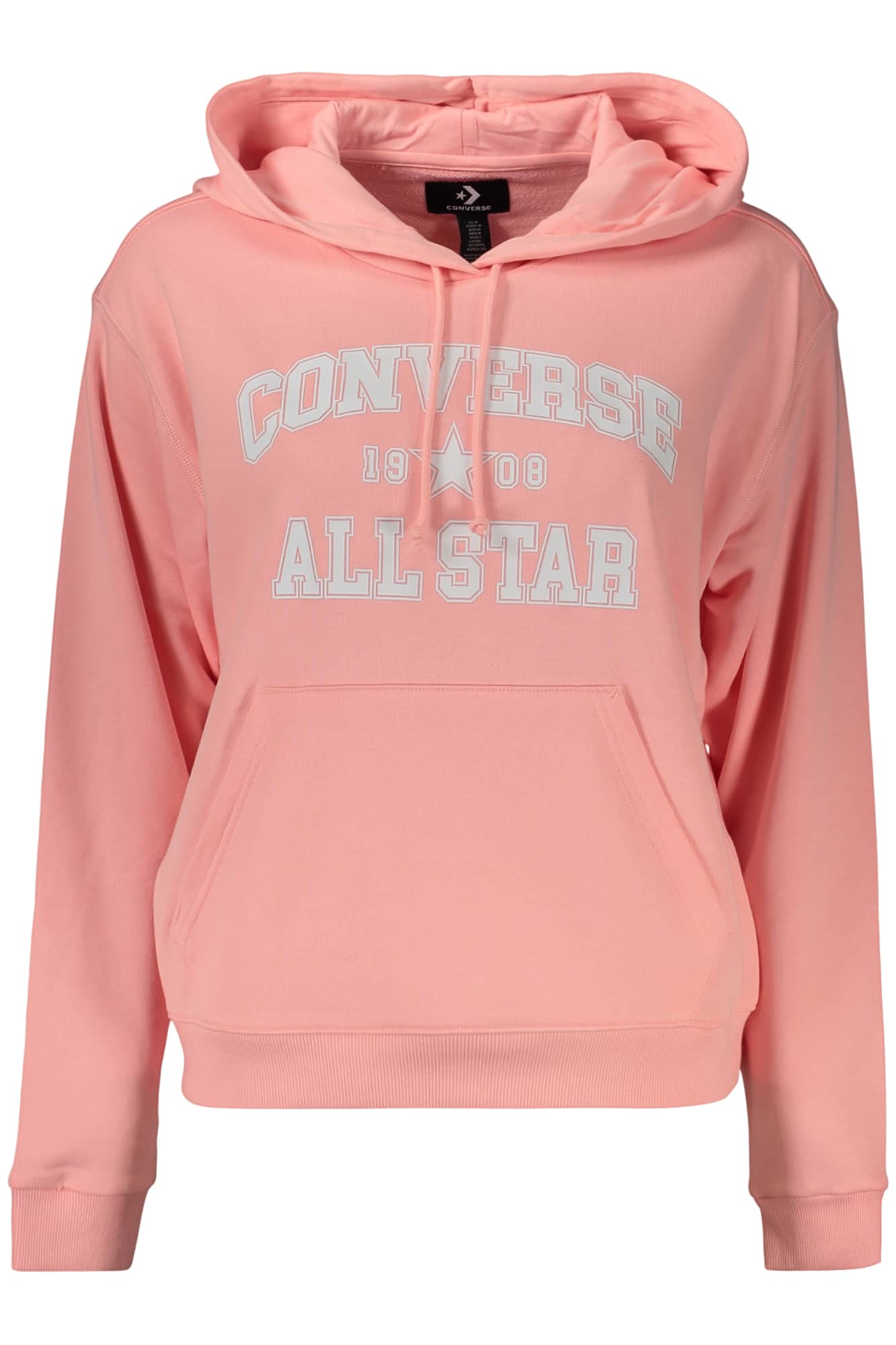 Converse Dames Met Rits Hoodie, Roze