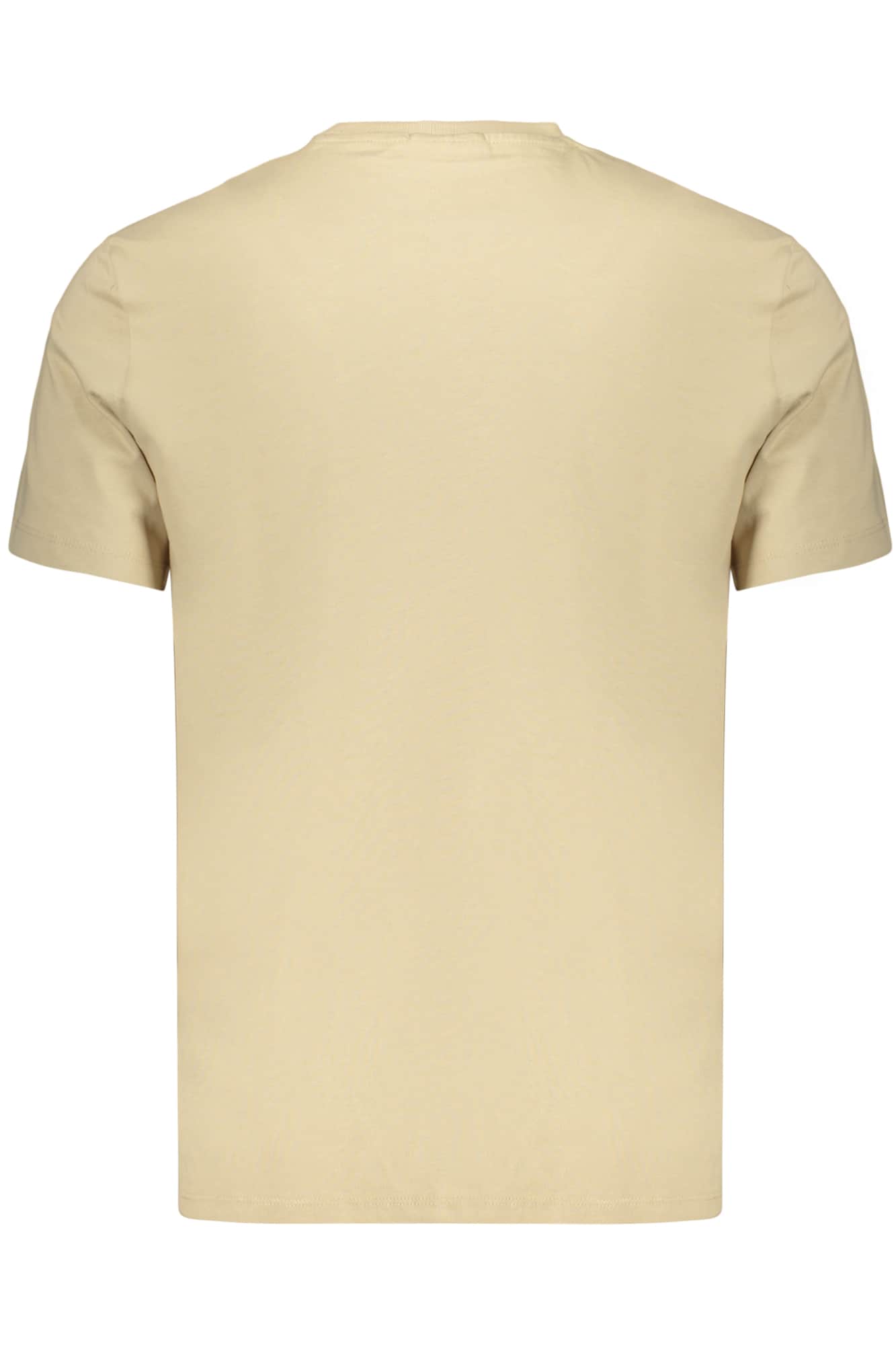 CALVIN KLEIN HEREN KORTE MOUW T-SHIRT BEIGE
