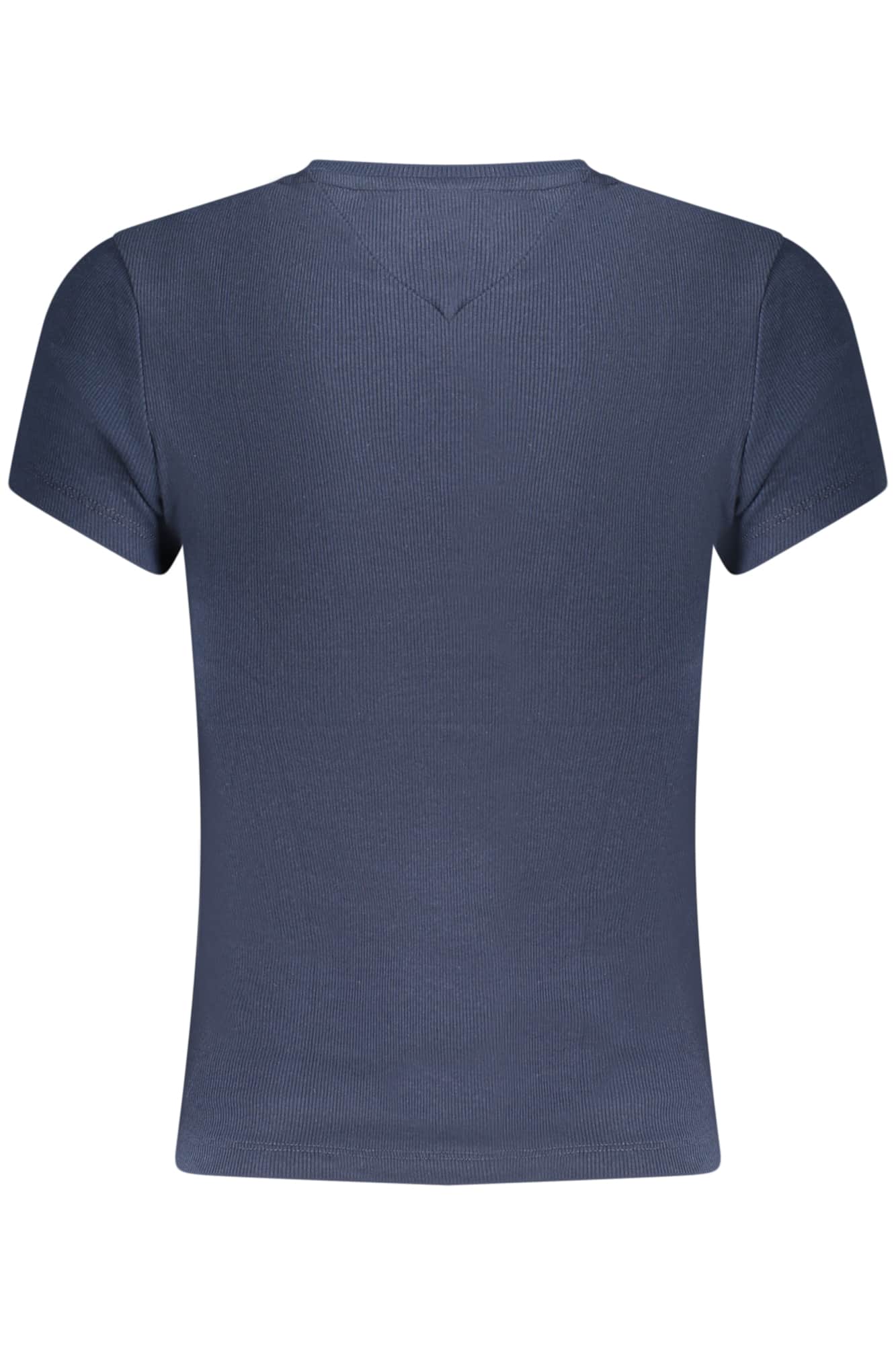 TOMMY HILFIGER DAMES KORTE MOUW T-SHIRT ZWART