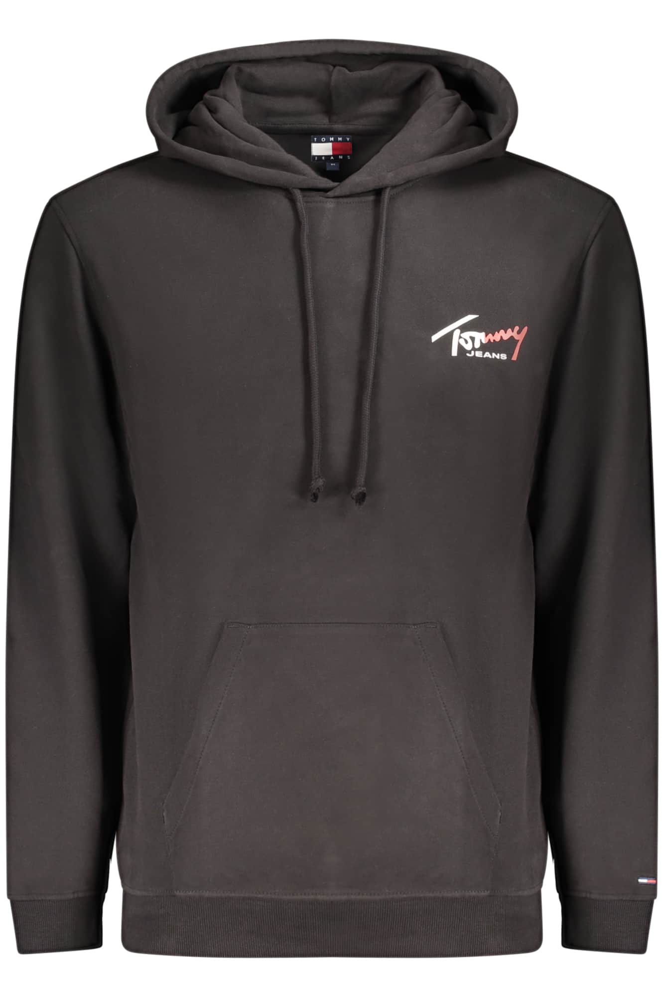 TOMMY HILFIGER HEREN ZWART MET RITS SWEATER