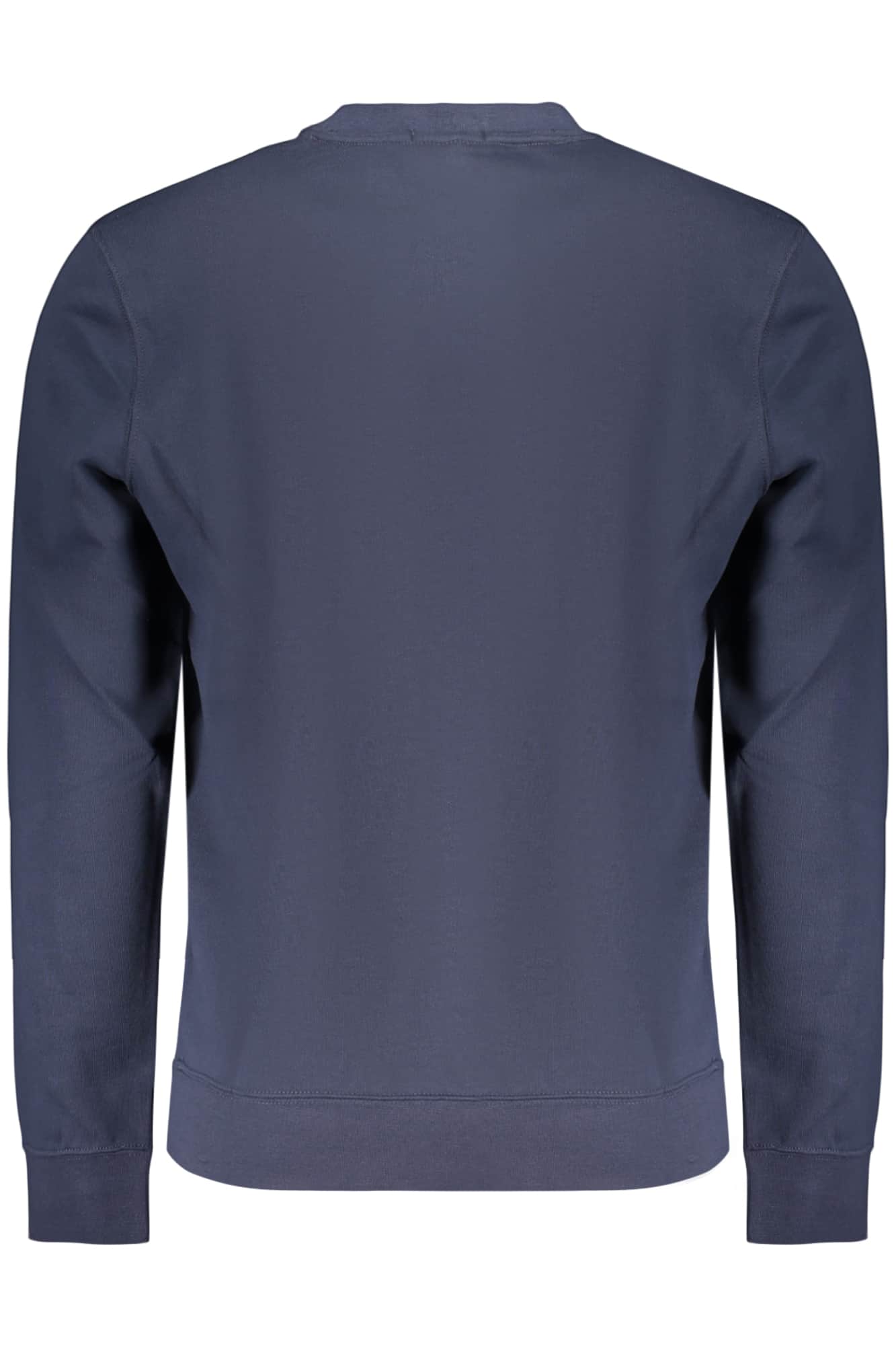 CALVIN KLEIN HEREN BLAUW MET RITS SWEATER