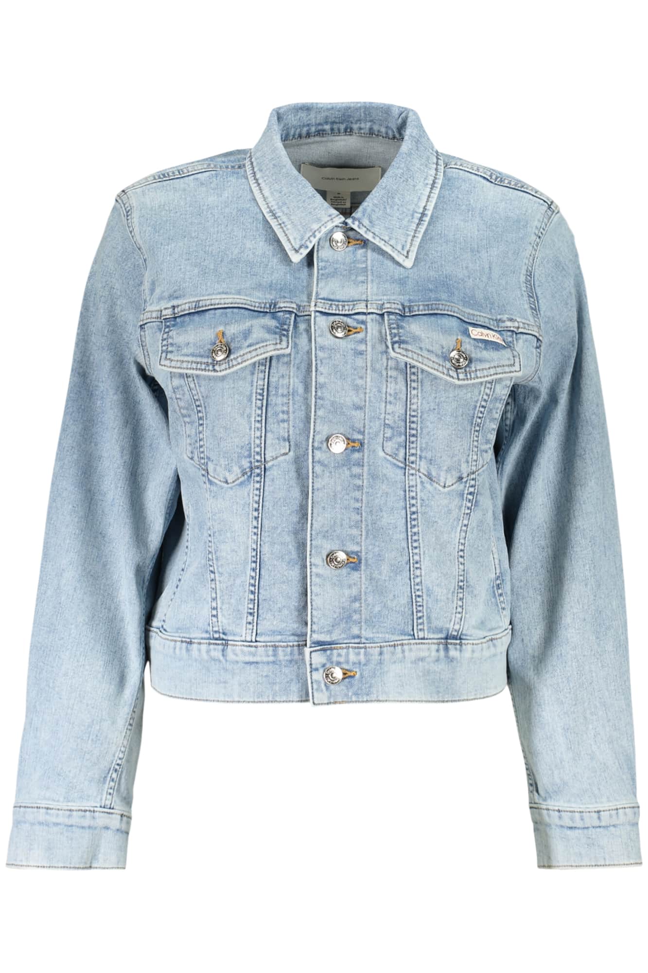 CALVIN KLEIN DAMES DENIM JAS, BLAUW