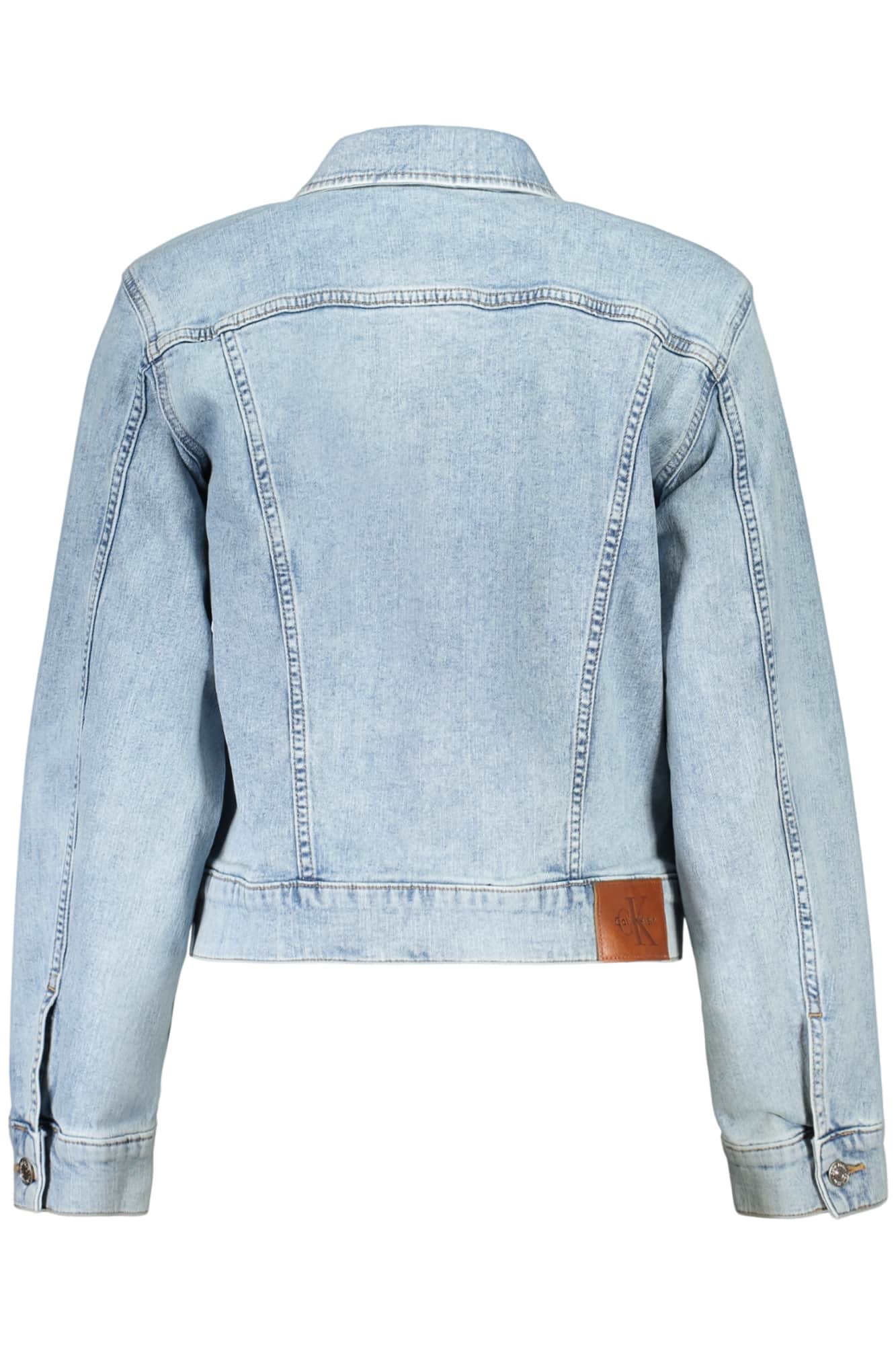 CALVIN KLEIN DAMES DENIM JAS, BLAUW