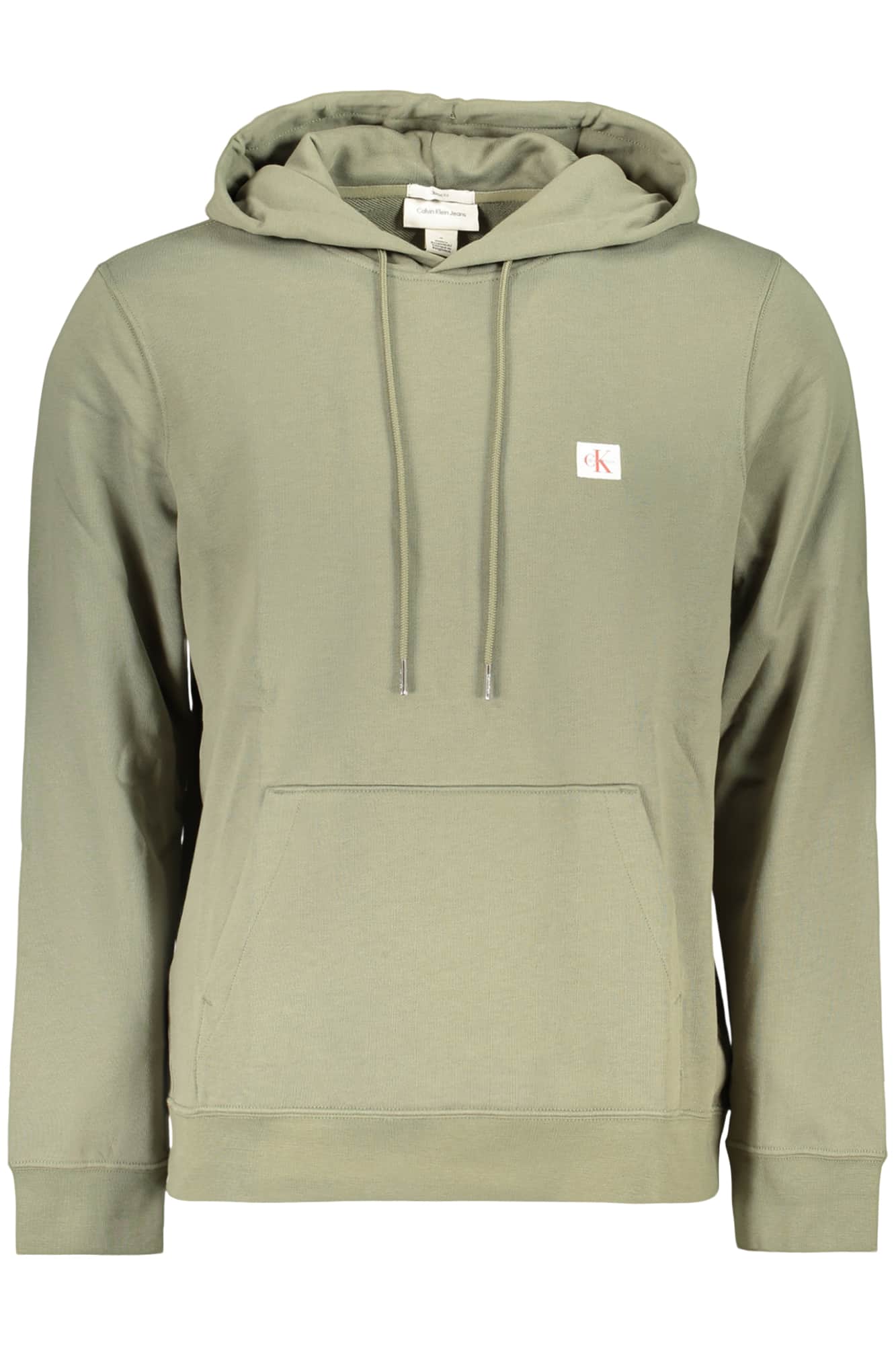 CALVIN KLEIN HEREN MET RITS SWEATER, GROEN