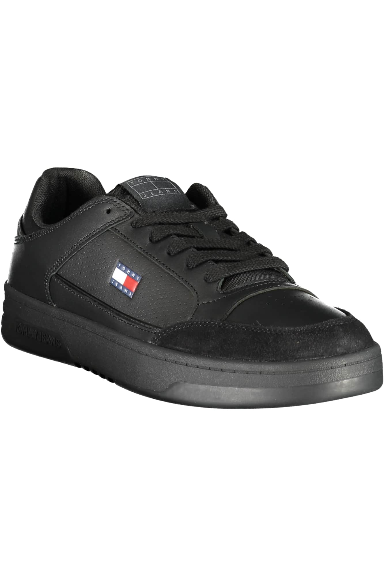 TOMMY HILFIGER HEREN ZWART SPORTSCHOENEN