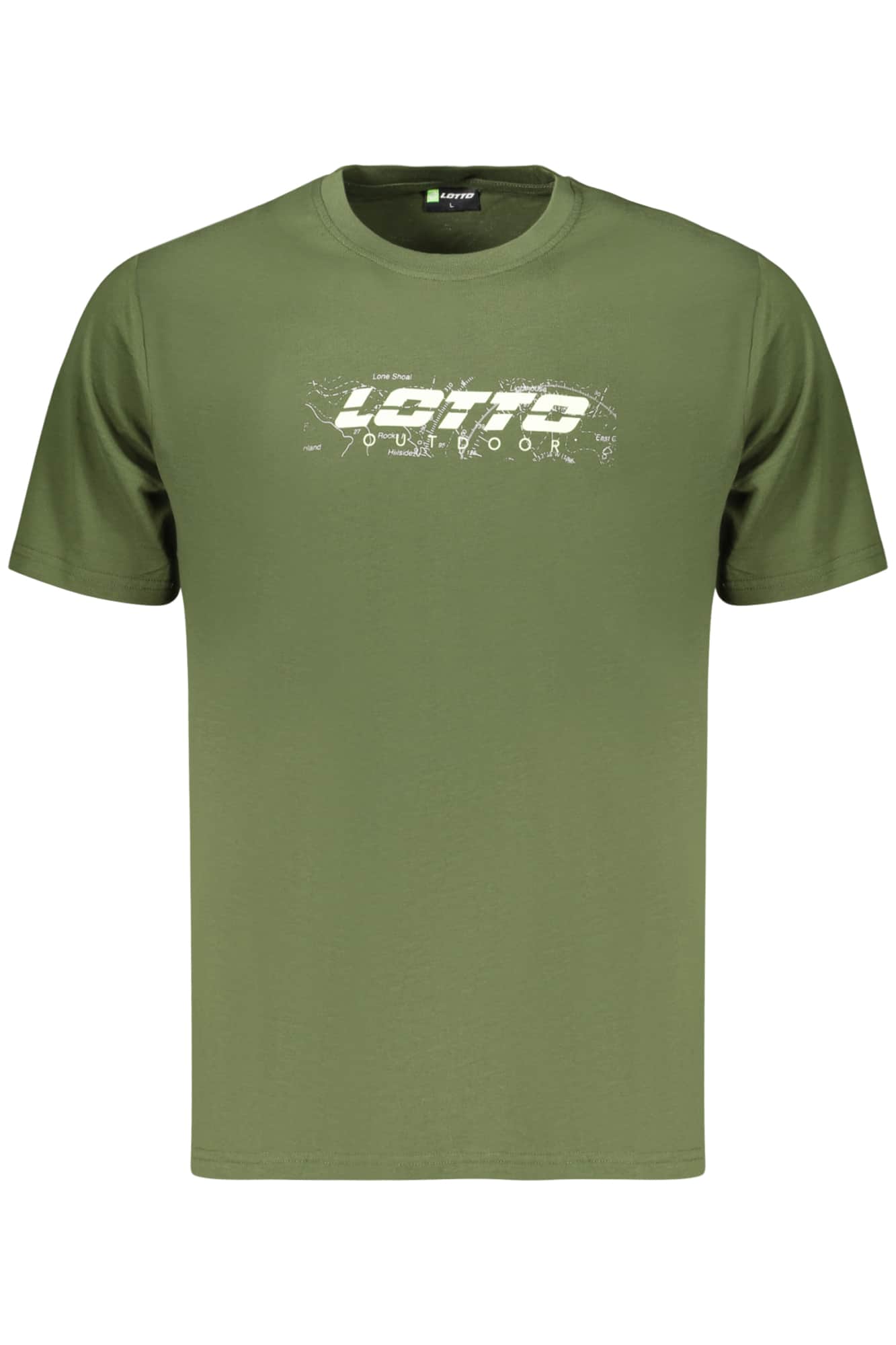 LOTTO HEREN KORTE MOUW GROEN T-SHIRT