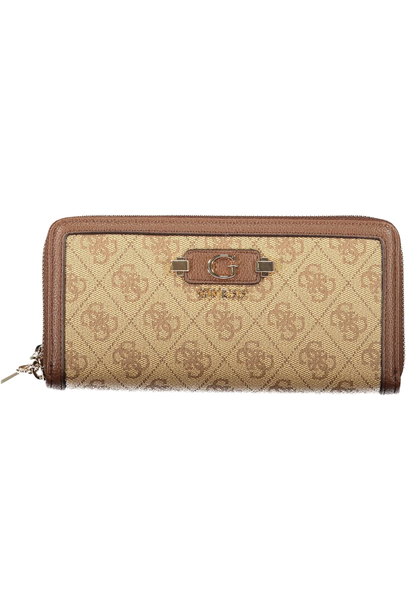 GUESS JEANS DAMES BEIGE PORTEMONNEE