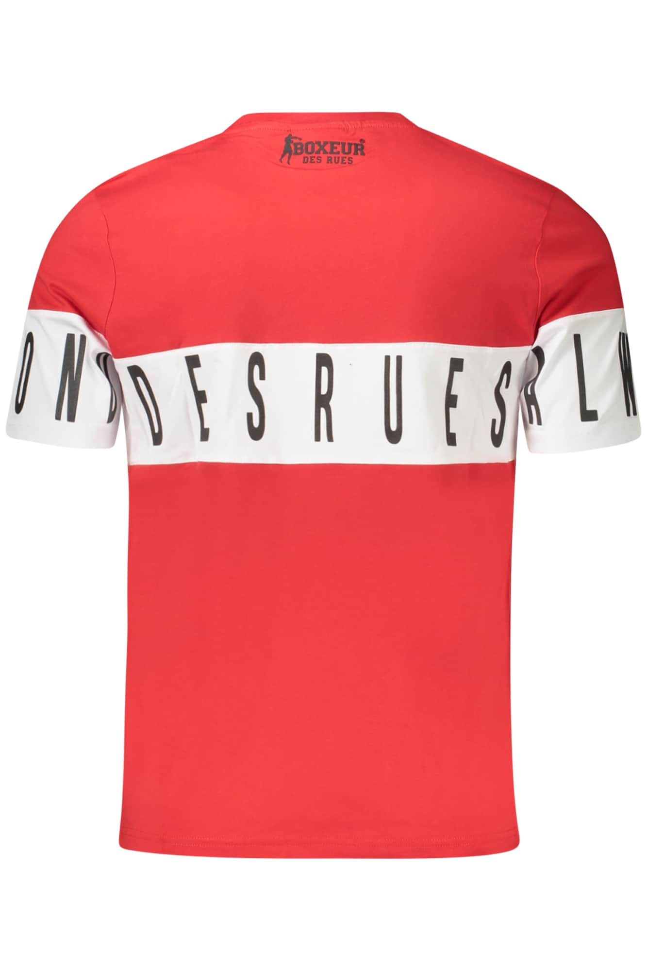 BOXEUR DES RUES HEREN ROOD KORTE MOUW T-SHIRT