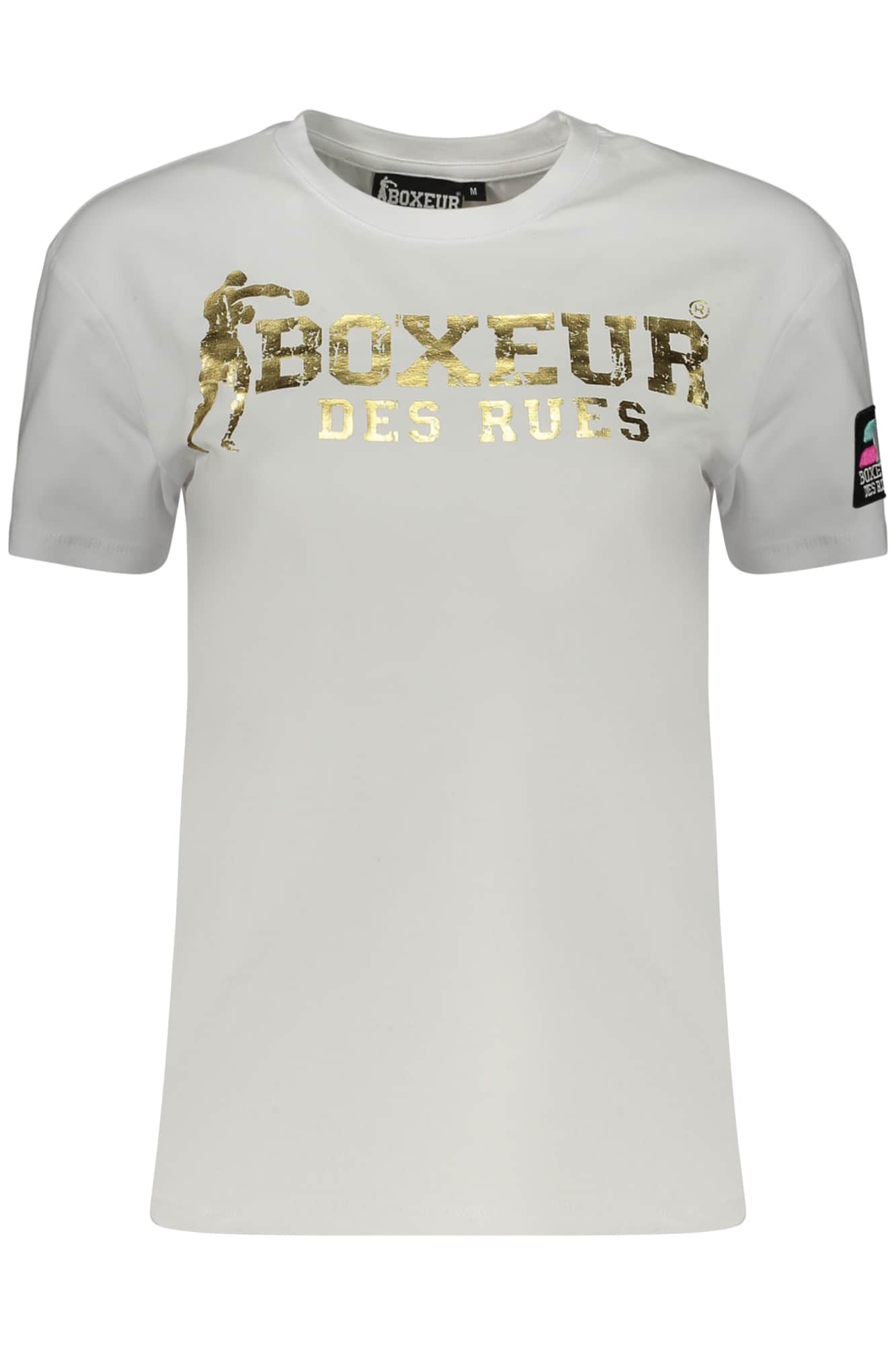 BOXEUR DES RUES DAMES KORTE MOUW T-SHIRT WIT