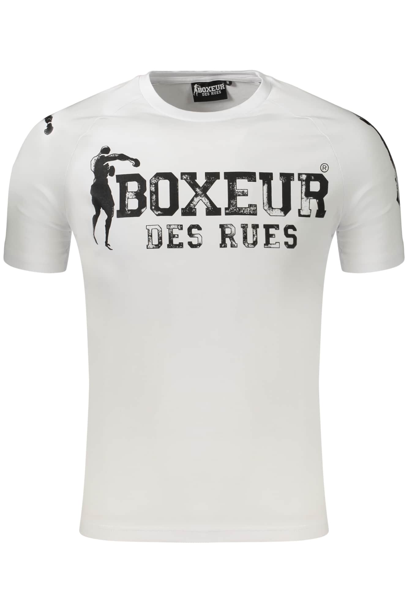 BOXEUR DES RUES WIT HEREN KORTE MOUW T-SHIRT