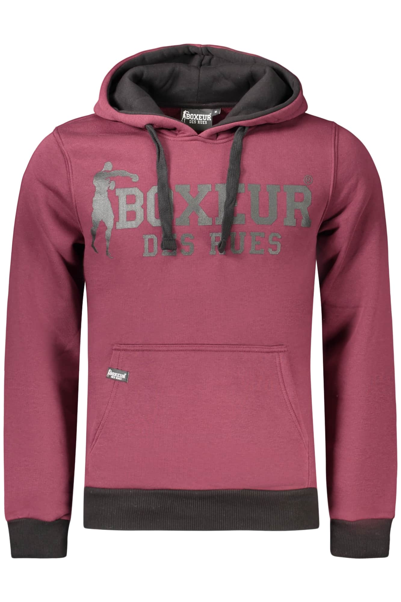 BOXEUR DES RUES HEREN ROOD MET RITS SWEATER