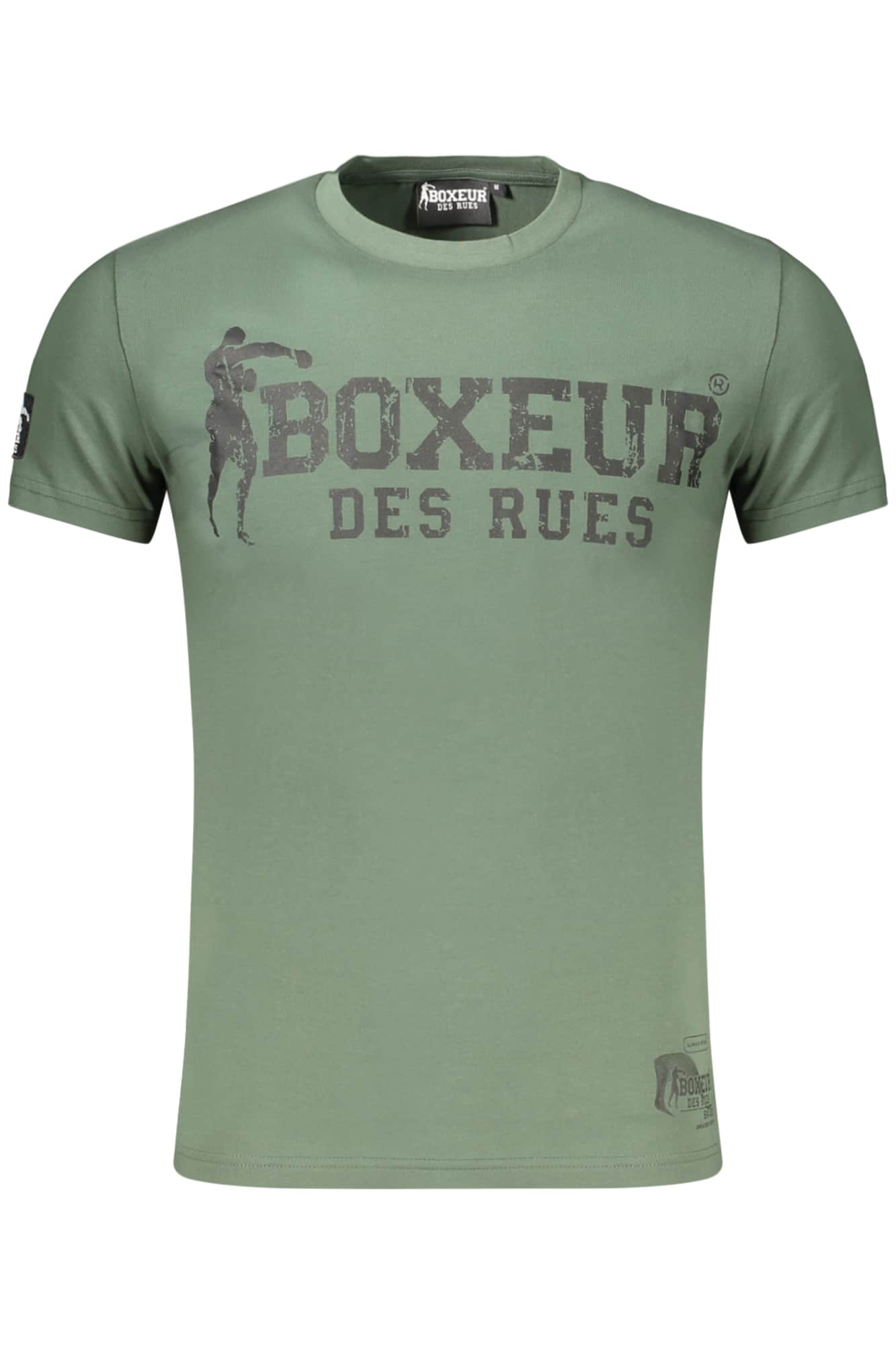 BOXEUR DES RUES GROEN HEREN KORTE MOUW T-SHIRT
