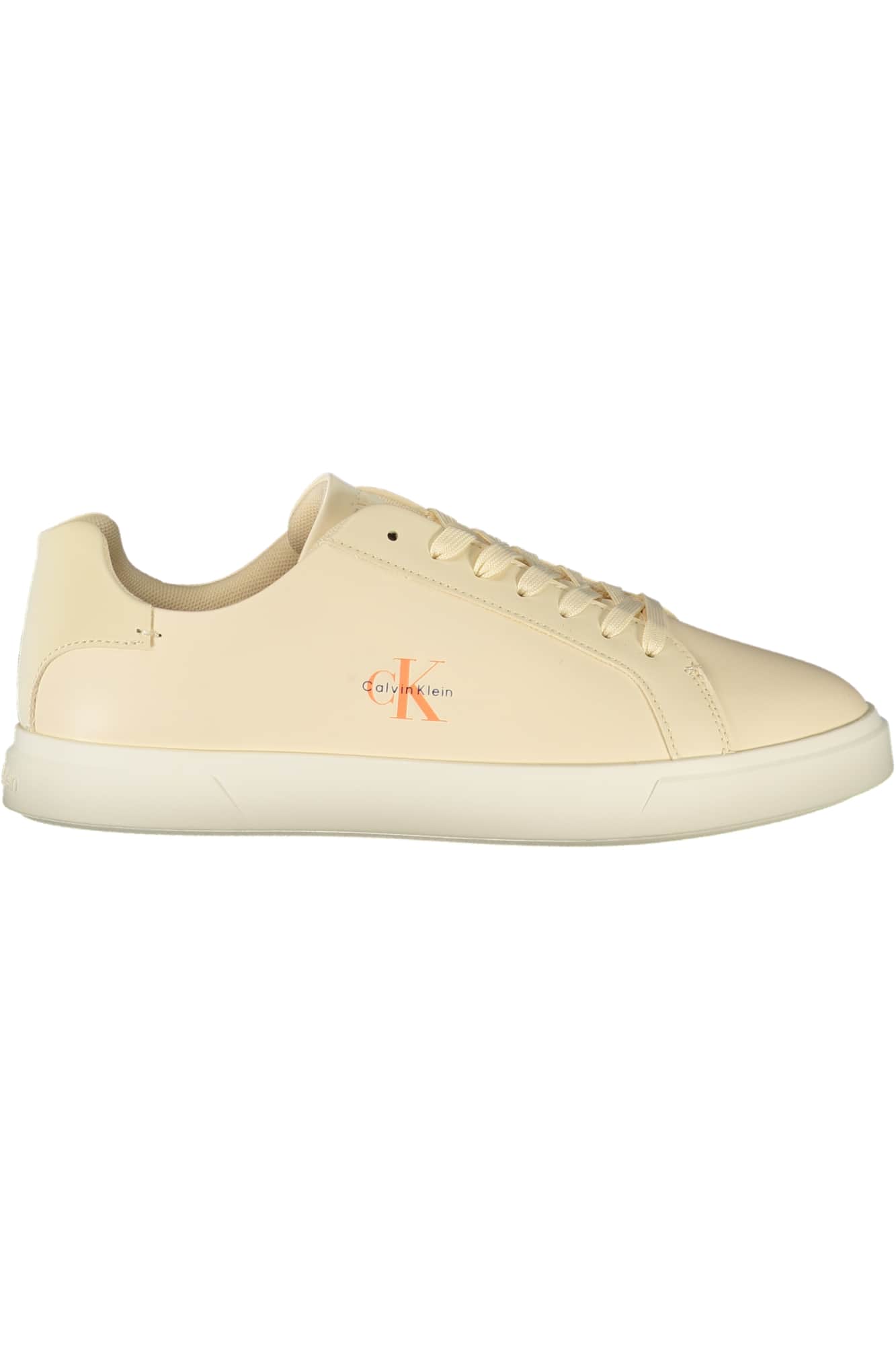 CALVIN KLEIN DAMES BEIGE SPORTSCHOENEN
