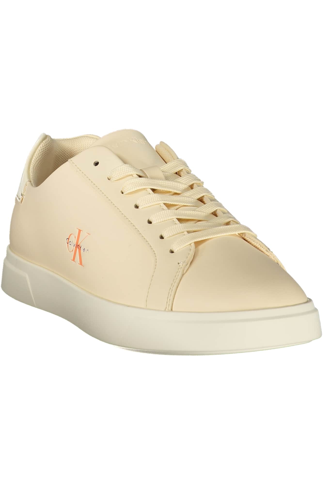 CALVIN KLEIN DAMES BEIGE SPORTSCHOENEN