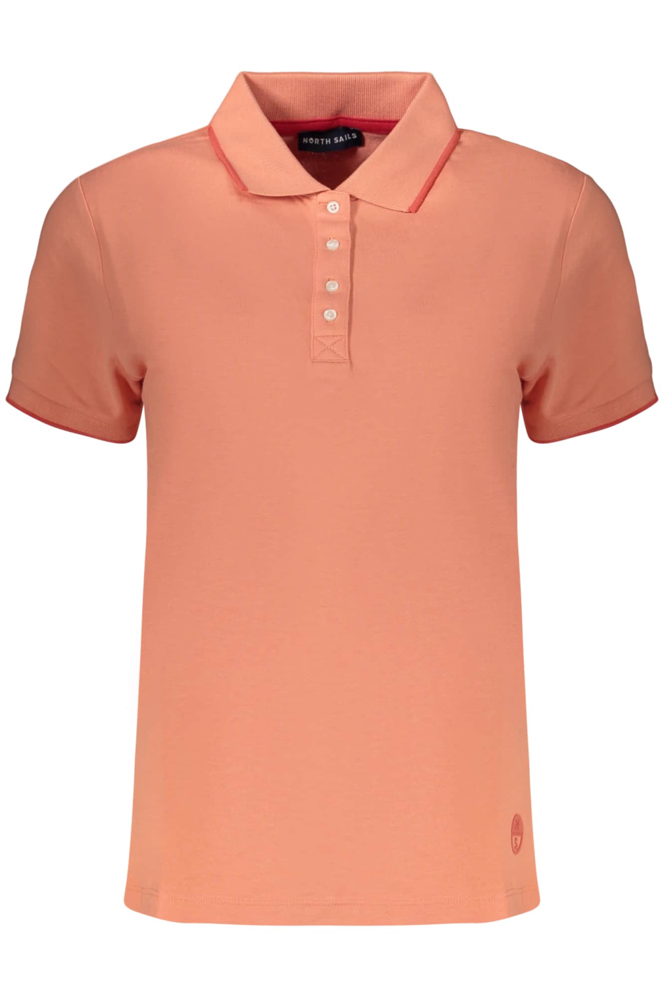 NORTH SAILS DAMES KORTE MOUW POLO, ROZE
