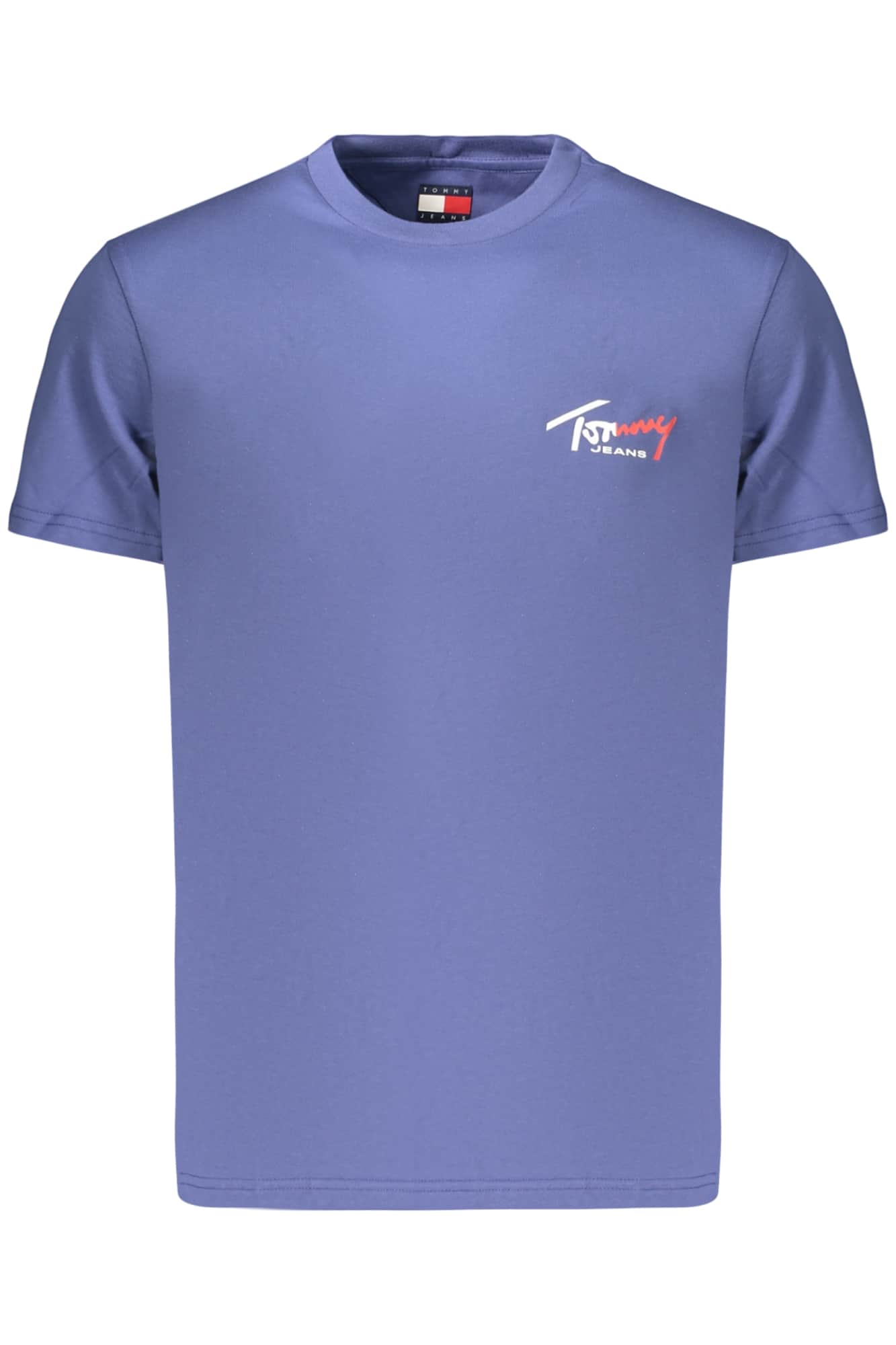 TOMMY HILFIGER HEREN KORTE MOUW T-SHIRT BLAUW