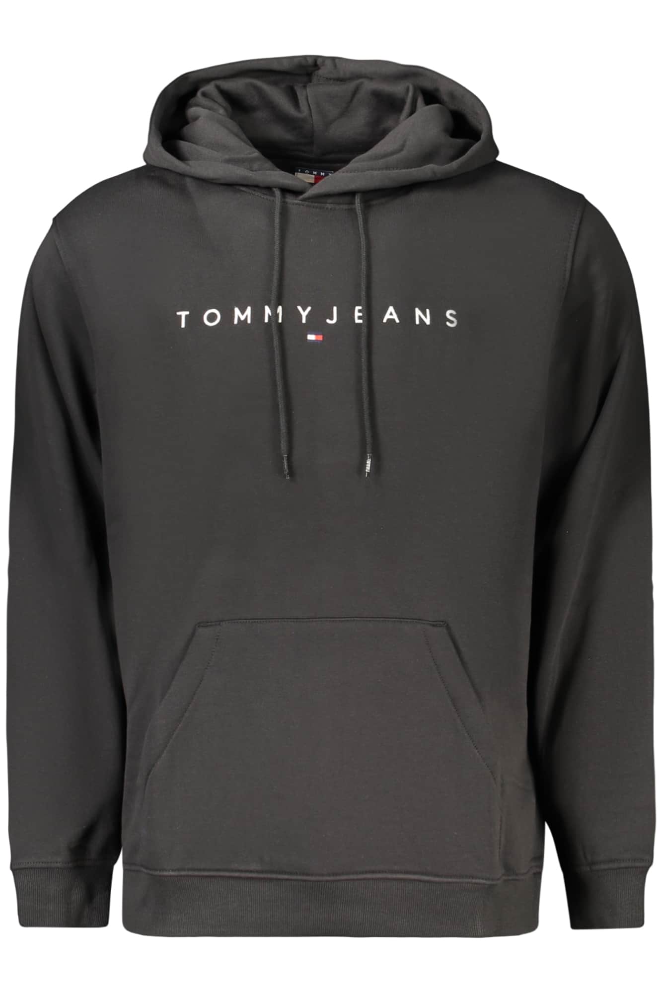 TOMMY HILFIGER HEREN ZWART MET RITS SWEATER